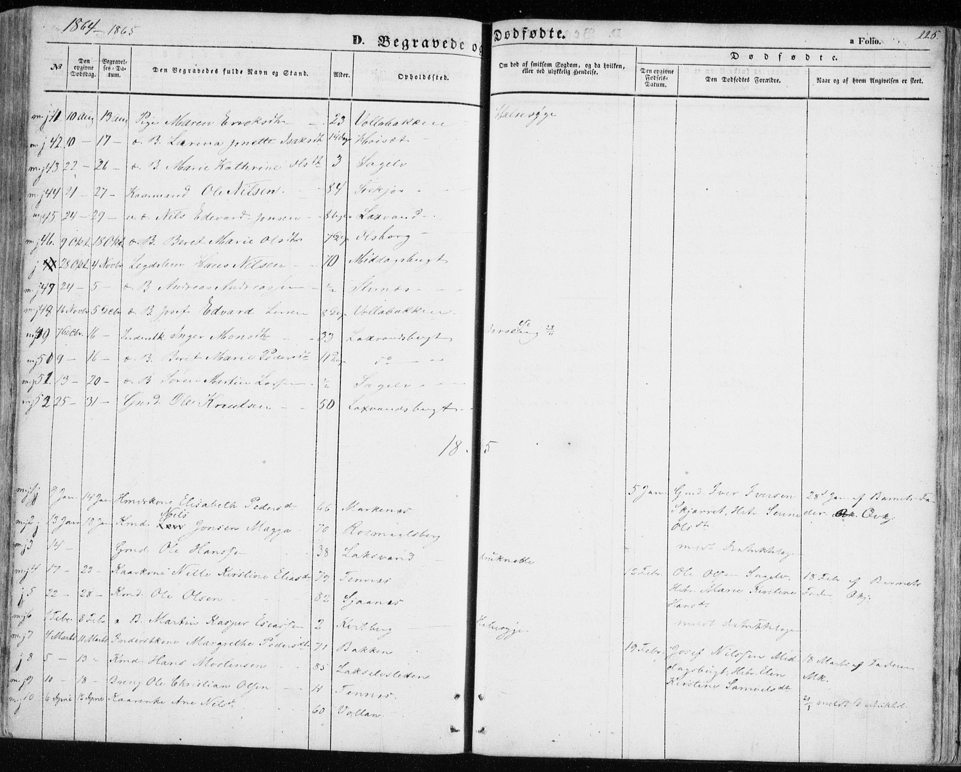 Balsfjord sokneprestembete, SATØ/S-1303/G/Ga/L0003kirke: Parish register (official) no. 3, 1856-1870, p. 225