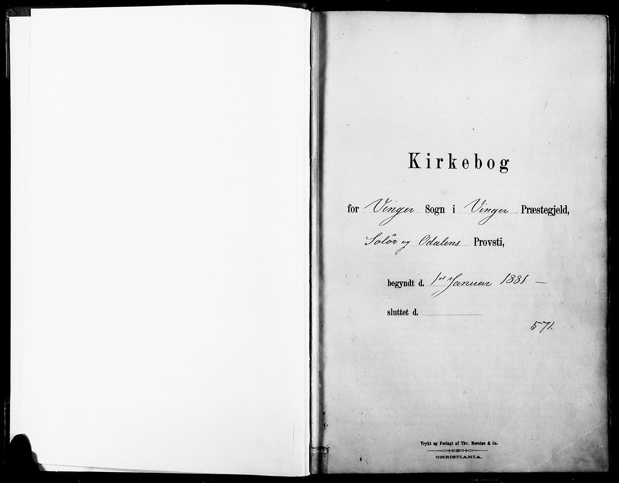 Vinger prestekontor, AV/SAH-PREST-024/H/Ha/Haa/L0014: Parish register (official) no. 14, 1881-1900