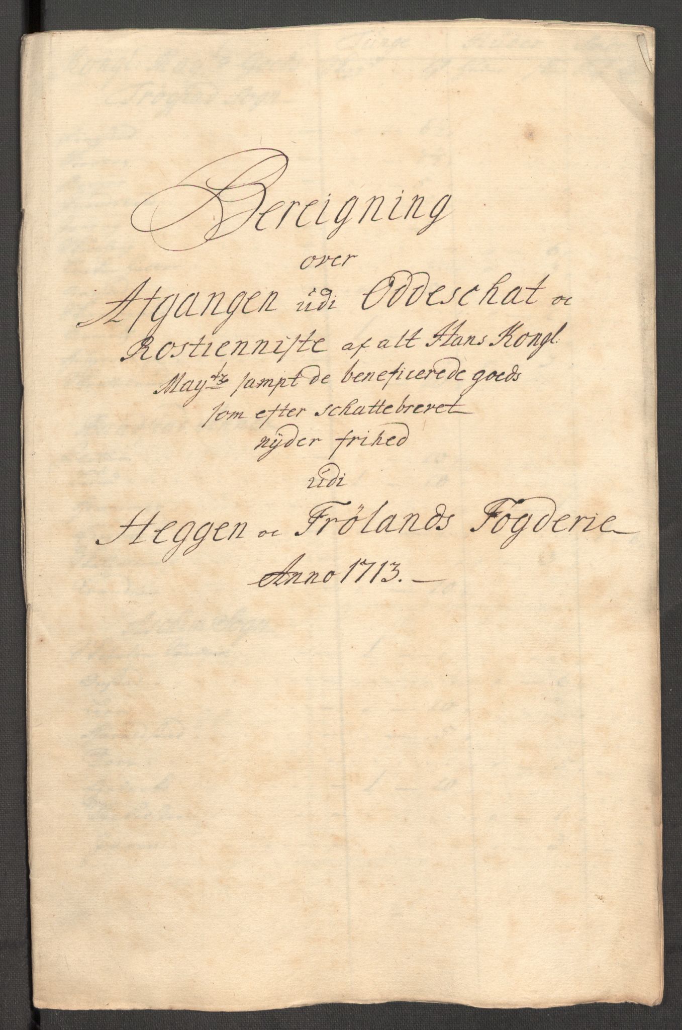 Rentekammeret inntil 1814, Reviderte regnskaper, Fogderegnskap, RA/EA-4092/R07/L0306: Fogderegnskap Rakkestad, Heggen og Frøland, 1713, p. 194