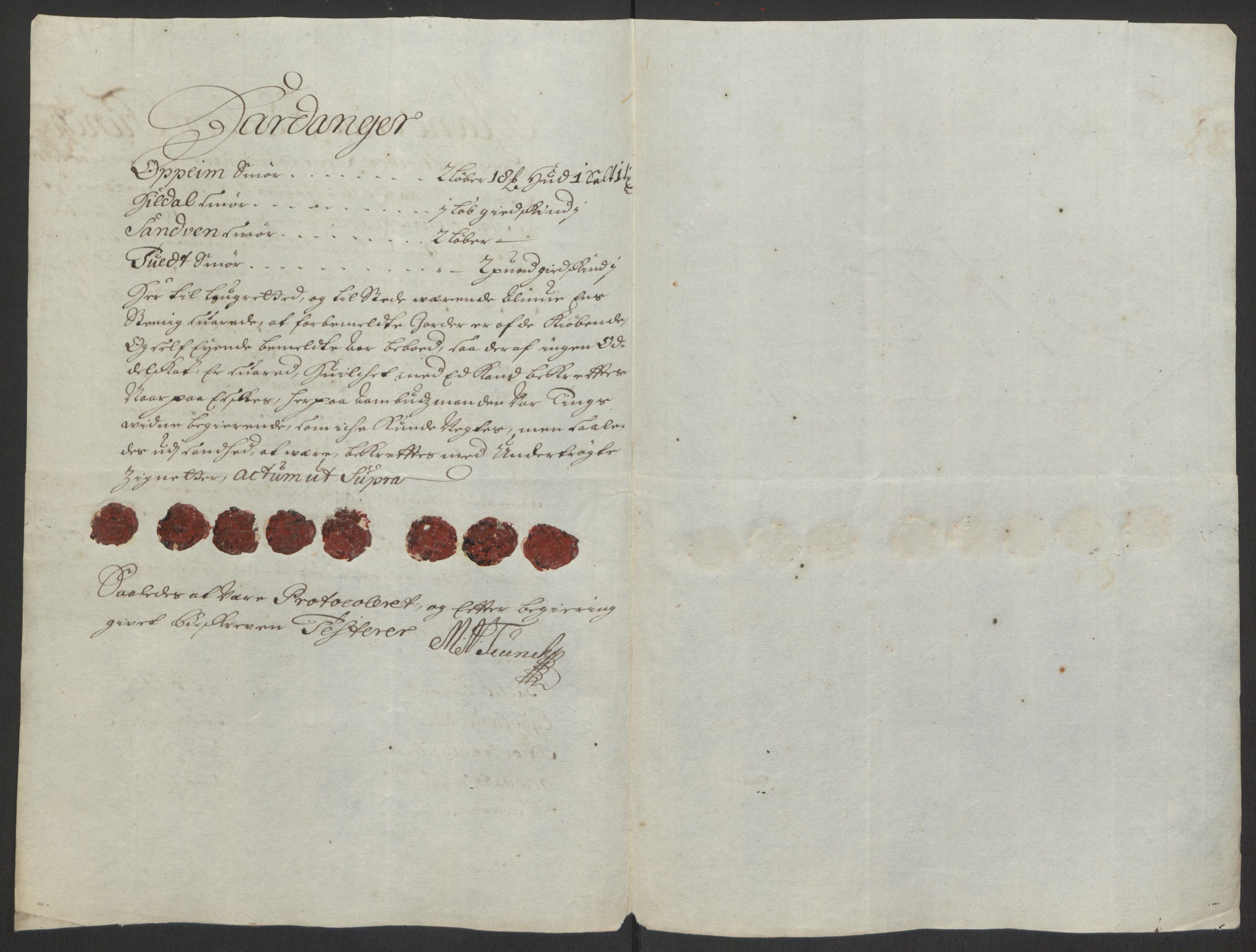 Rentekammeret inntil 1814, Reviderte regnskaper, Fogderegnskap, AV/RA-EA-4092/R50/L3159: Fogderegnskap Lyse kloster, 1691-1709, p. 190