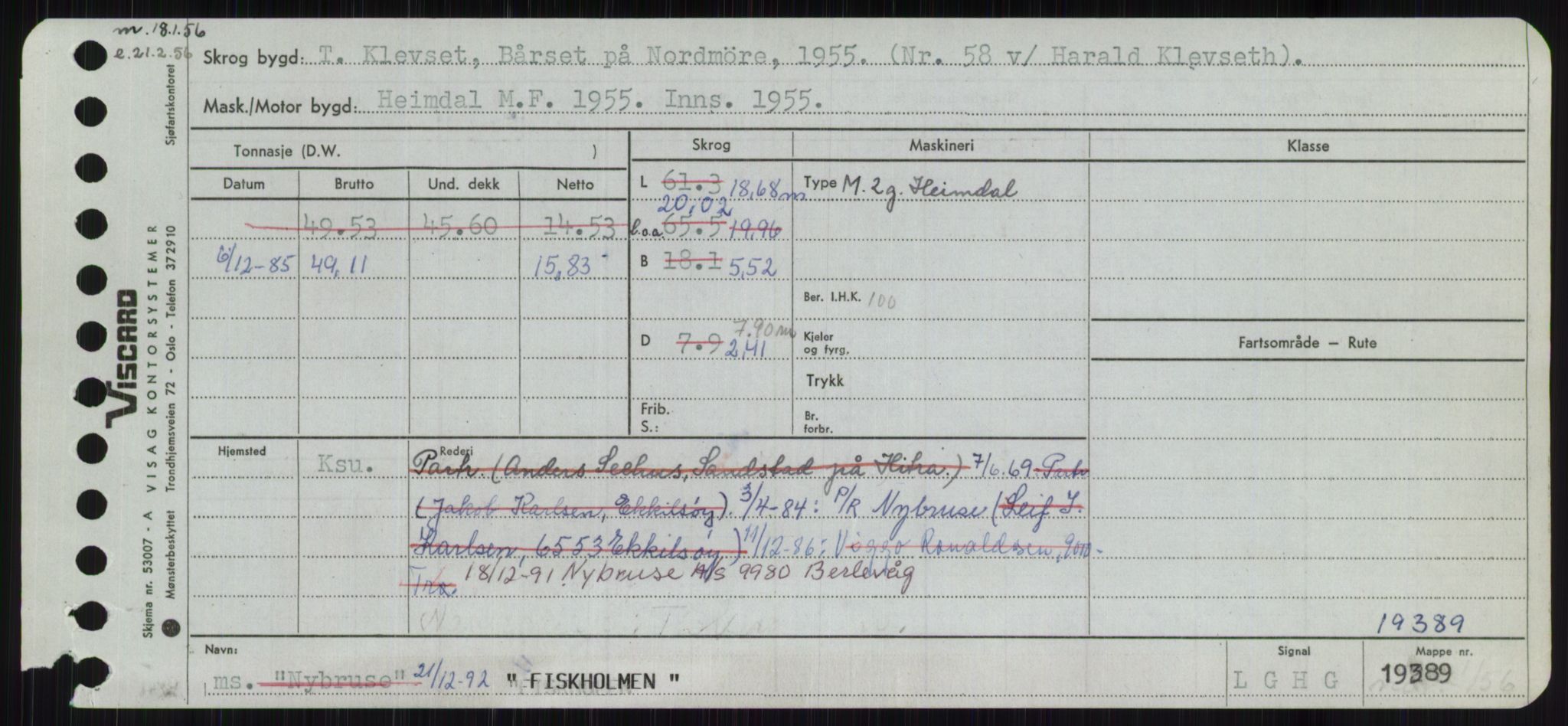 Sjøfartsdirektoratet med forløpere, Skipsmålingen, AV/RA-S-1627/H/Ha/L0002/0001: Fartøy, Eik-Hill / Fartøy, Eik-F, p. 453