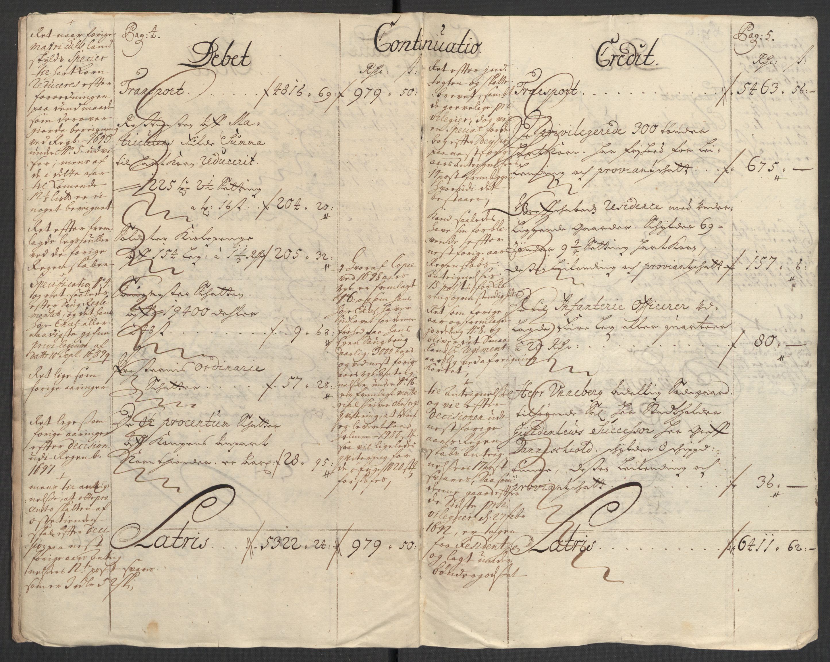 Rentekammeret inntil 1814, Reviderte regnskaper, Fogderegnskap, RA/EA-4092/R33/L1978: Fogderegnskap Larvik grevskap, 1704-1705, p. 10