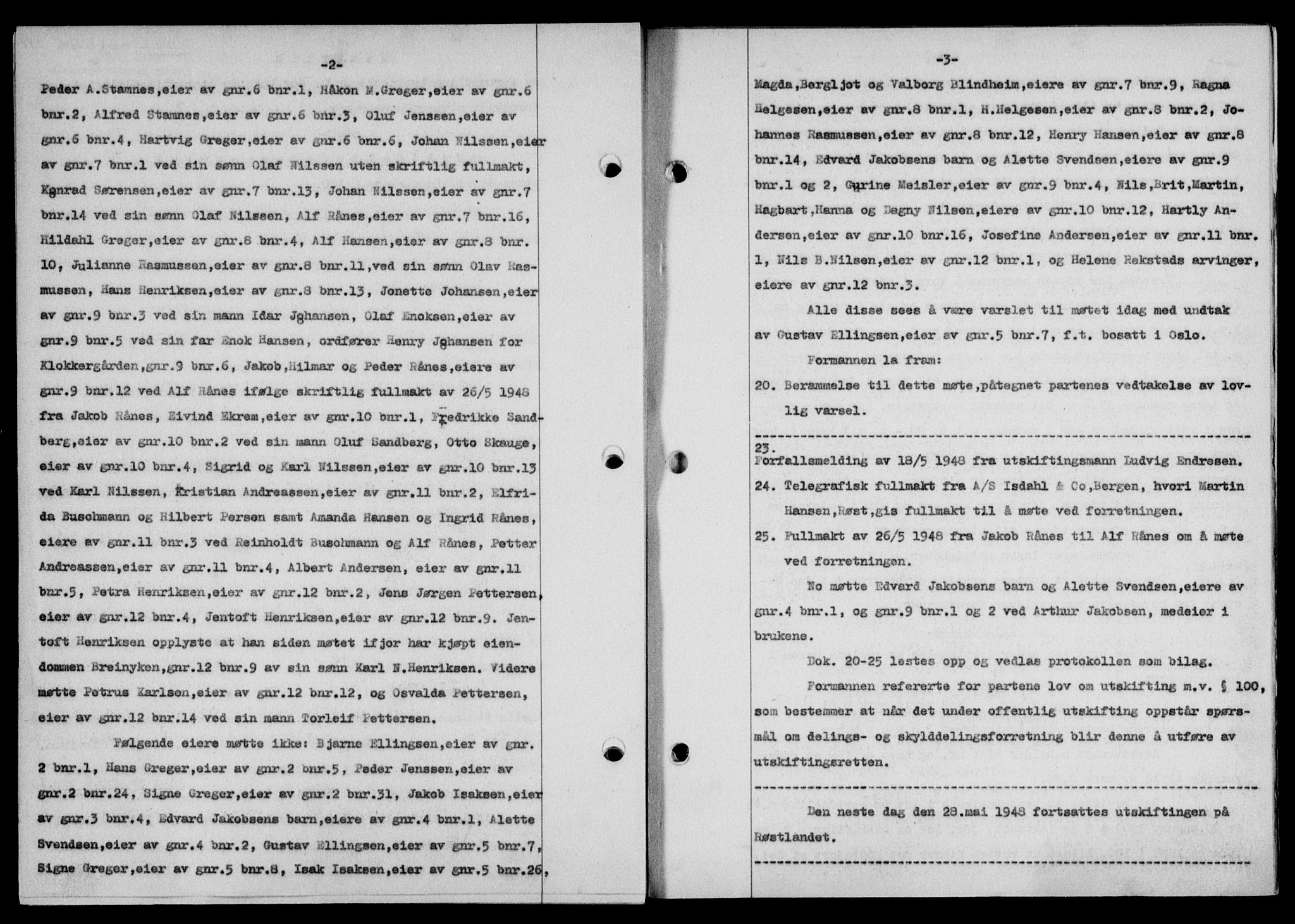 Lofoten sorenskriveri, SAT/A-0017/1/2/2C/L0018a: Mortgage book no. 18a, 1948-1948, Diary no: : 1205/1948