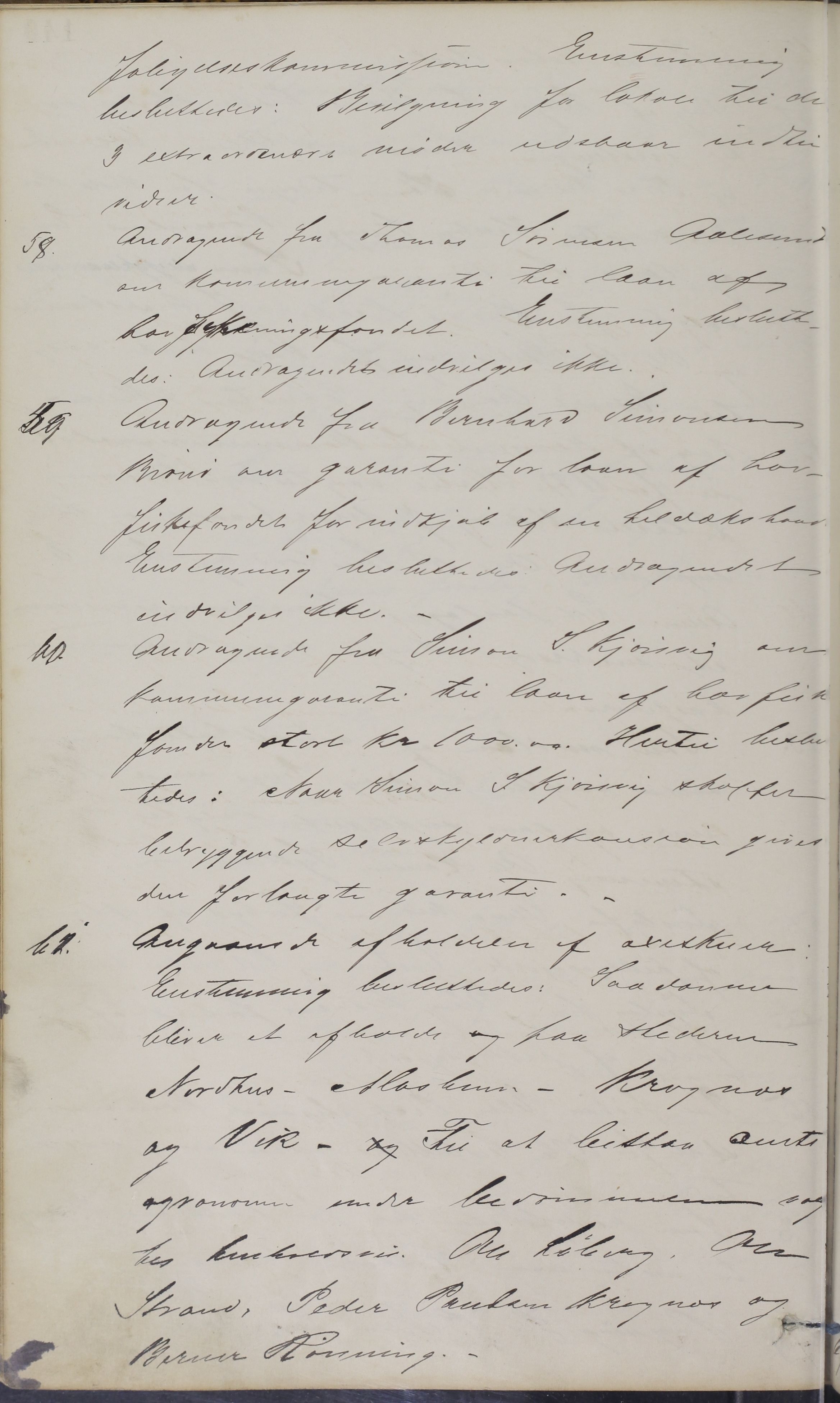 Brønnøy kommune. Formannskapet, AIN/K-18130.150/A/Aa/L0002: Møtebok, 1890-1899