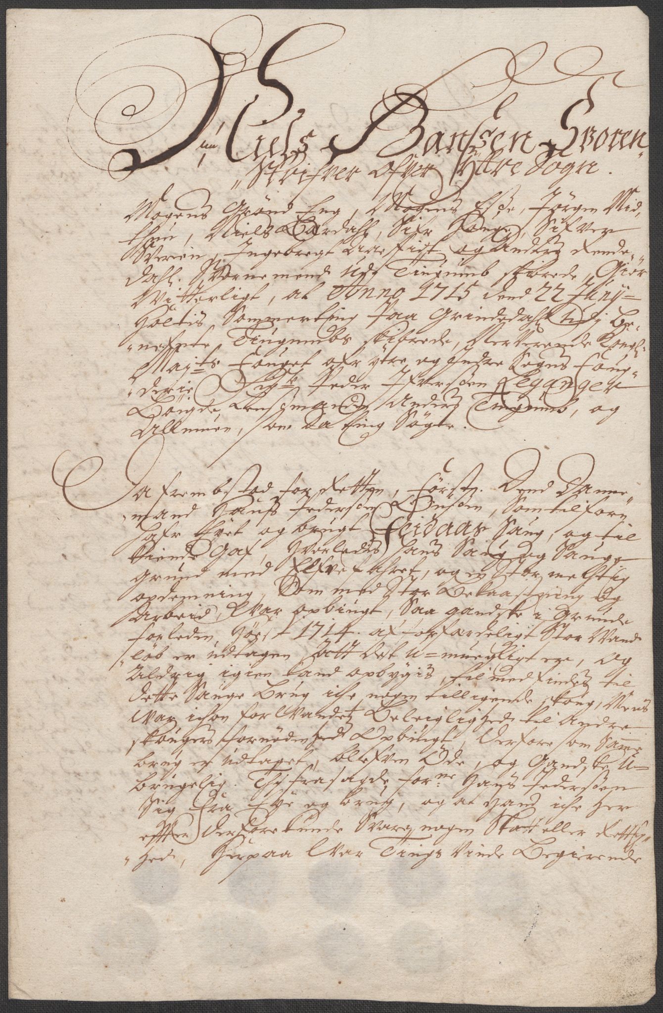 Rentekammeret inntil 1814, Reviderte regnskaper, Fogderegnskap, RA/EA-4092/R52/L3320: Fogderegnskap Sogn, 1715-1716, p. 37