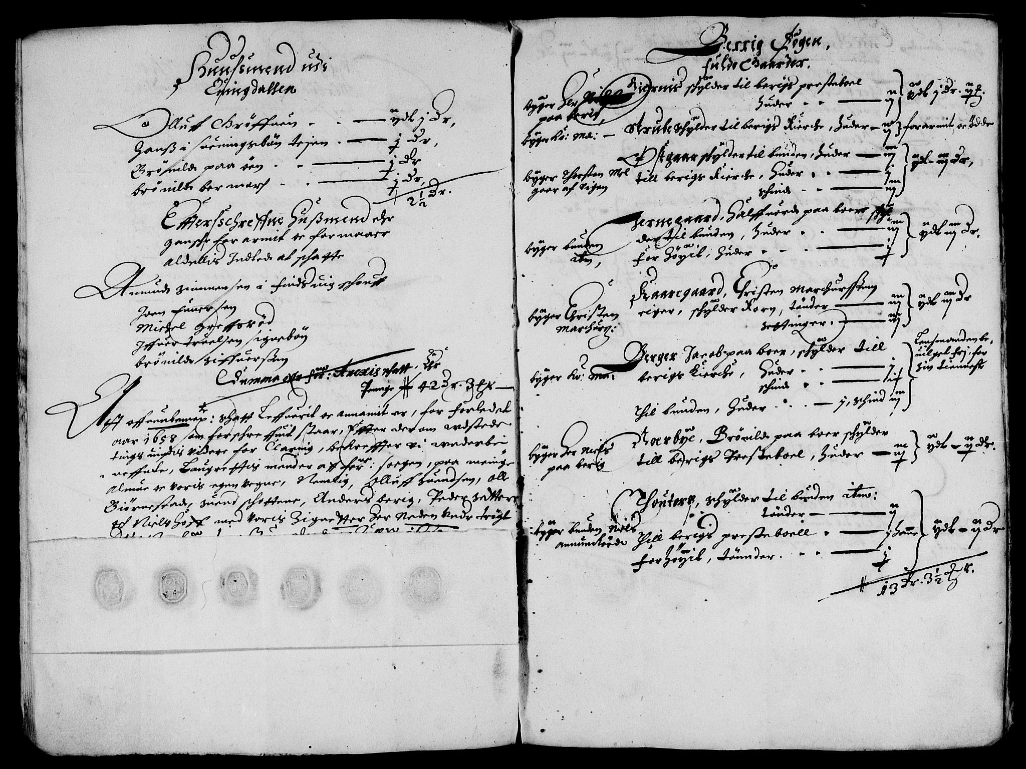 Rentekammeret inntil 1814, Reviderte regnskaper, Lensregnskaper, AV/RA-EA-5023/R/Rb/Rbb/L0007: Idd og Marker len, 1656-1659