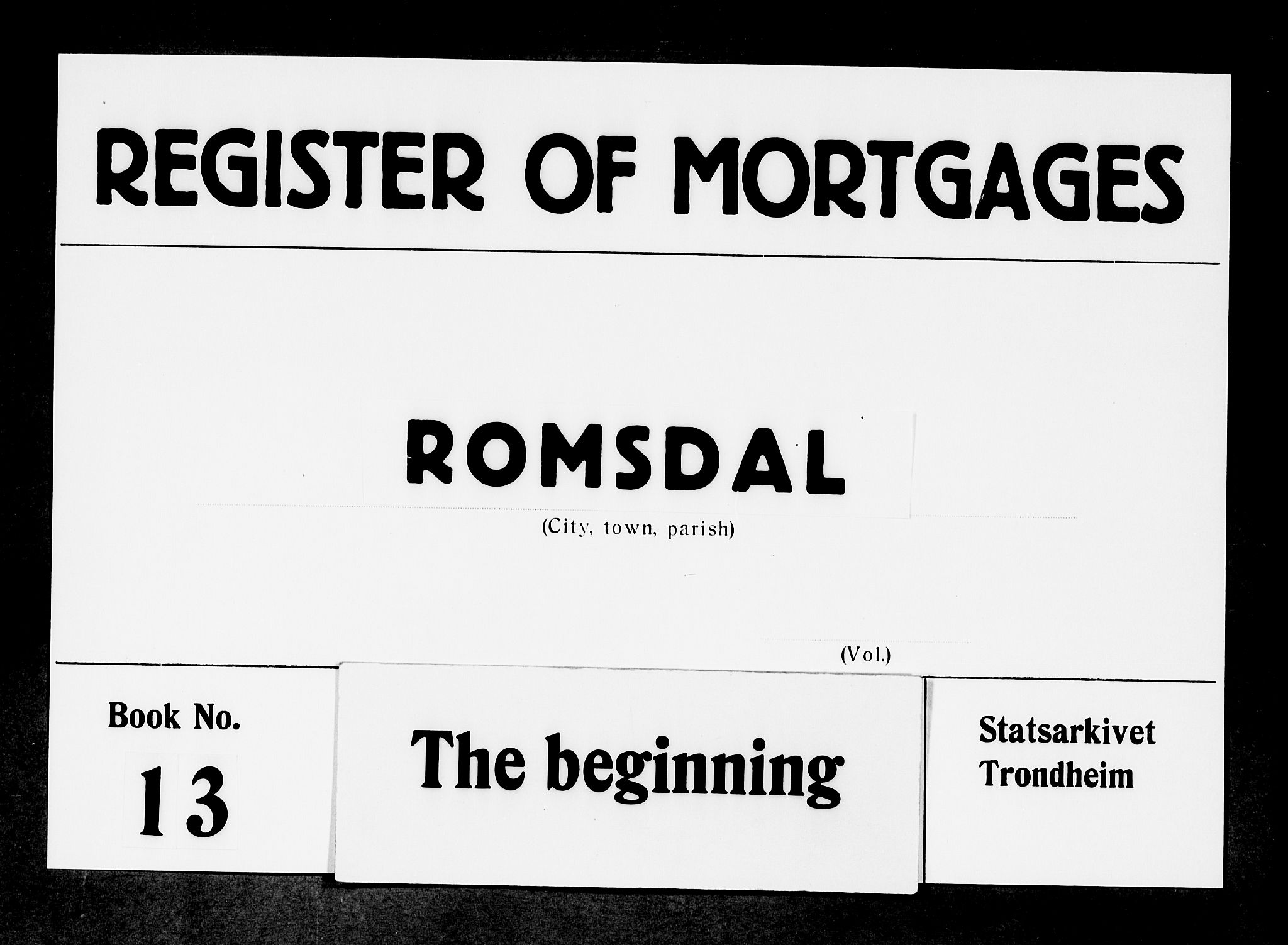 Romsdal sorenskriveri, AV/SAT-A-4149/1/2/2C/L0015: Mortgage book no. 13, 1857-1859