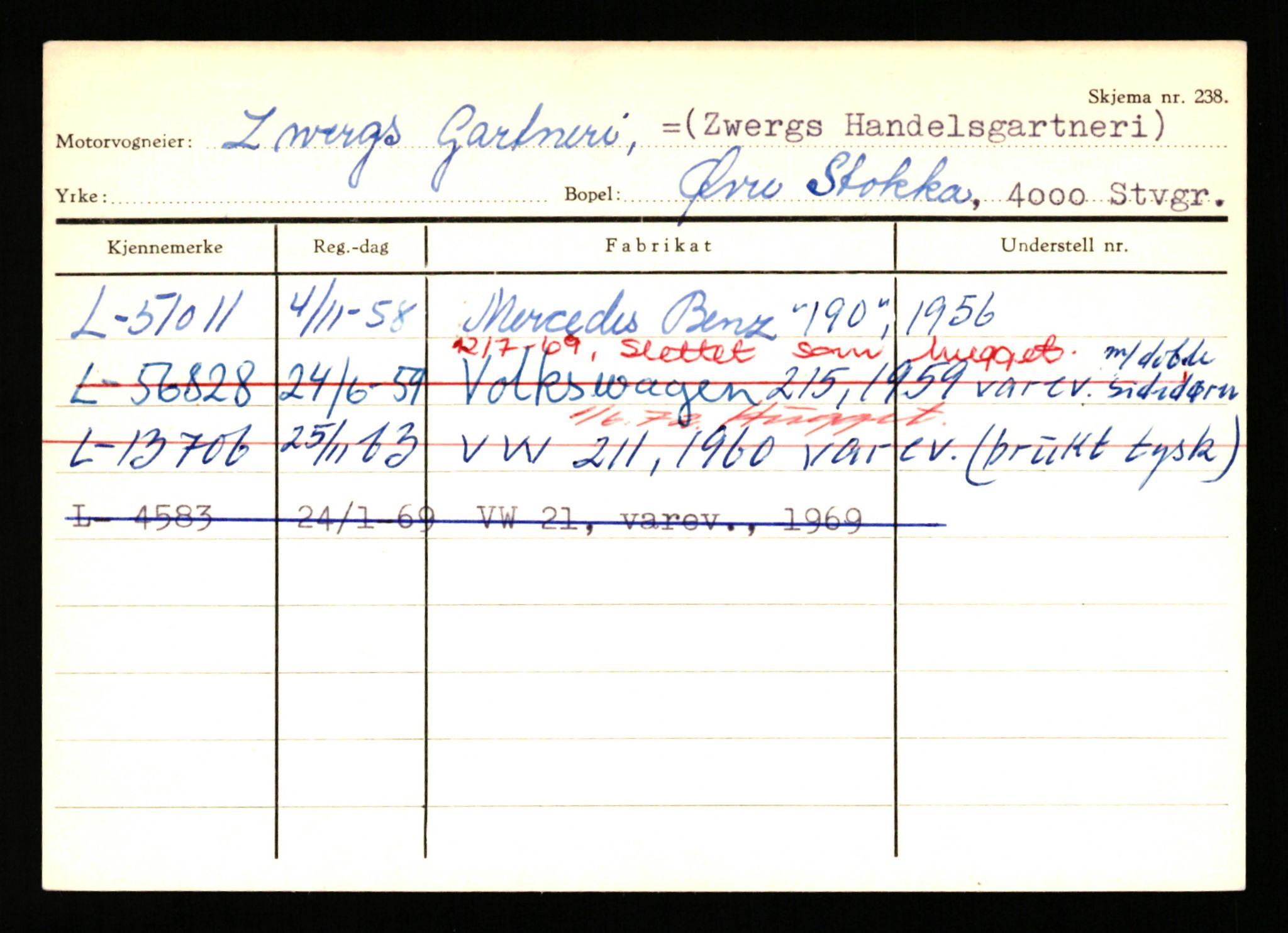 Stavanger trafikkstasjon, SAST/A-101942/0/H/L0043: Viste - Øksendal, 1930-1971, p. 1675