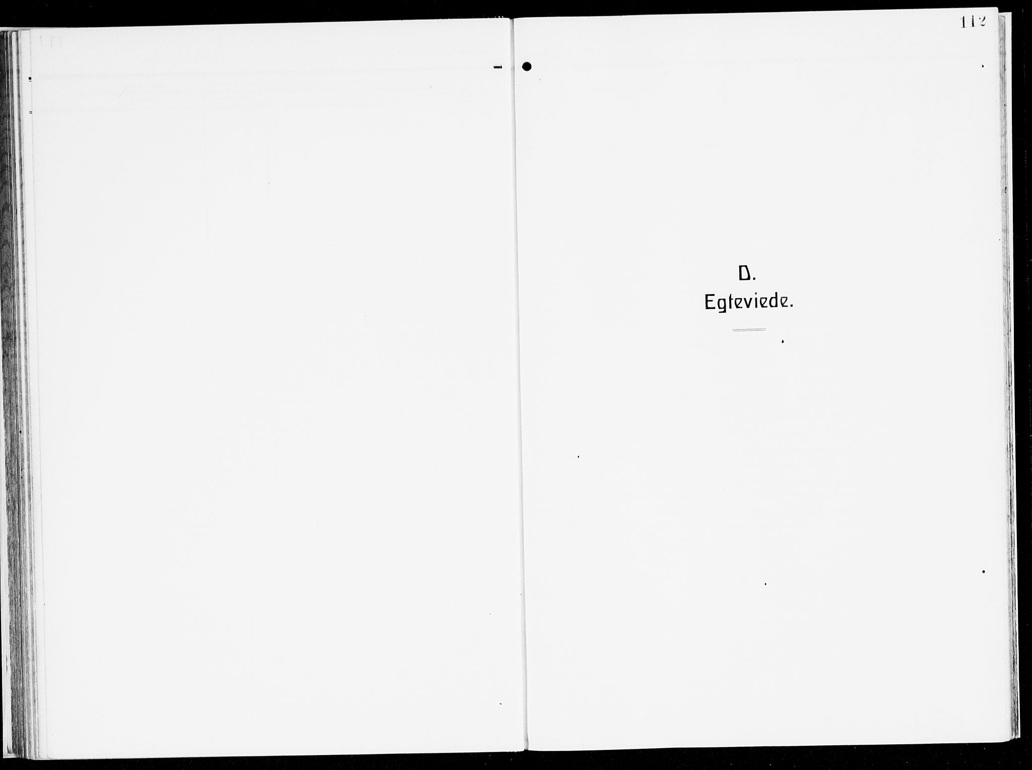 Stryn Sokneprestembete, SAB/A-82501: Parish register (official) no. B 2, 1908-1936, p. 112