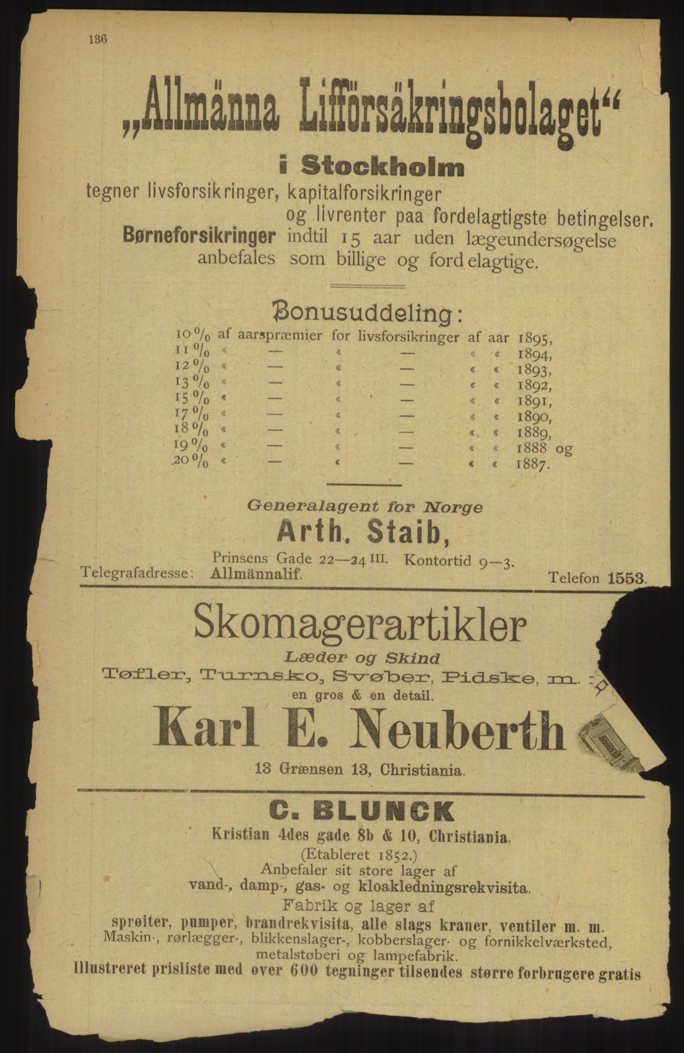 Kristiania/Oslo adressebok, PUBL/-, 1902, p. 136