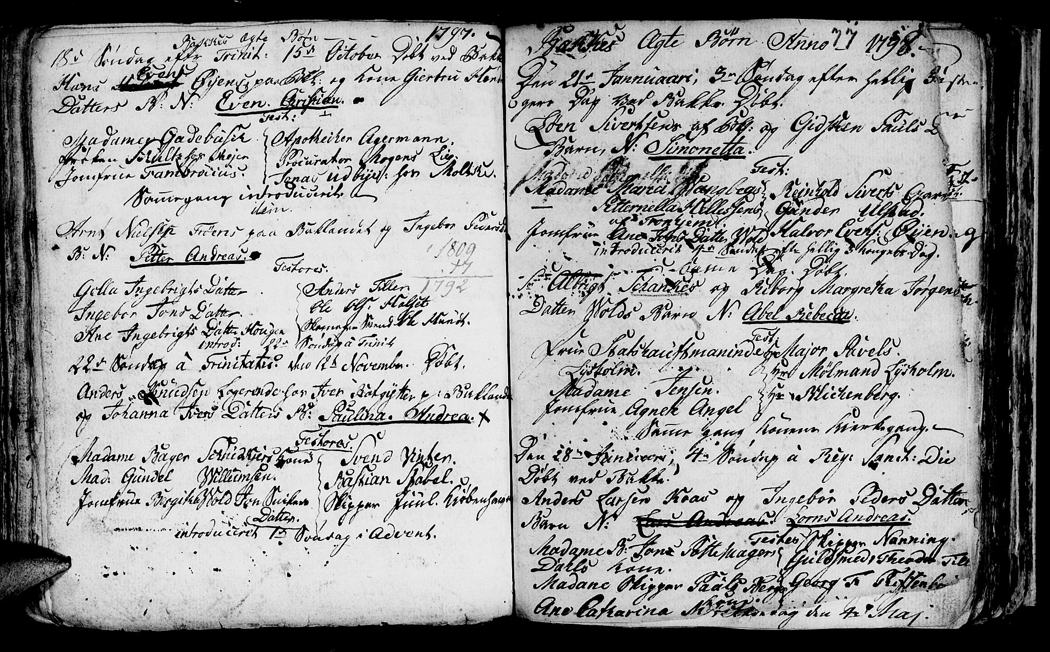Ministerialprotokoller, klokkerbøker og fødselsregistre - Sør-Trøndelag, SAT/A-1456/604/L0218: Parish register (copy) no. 604C01, 1754-1819, p. 77