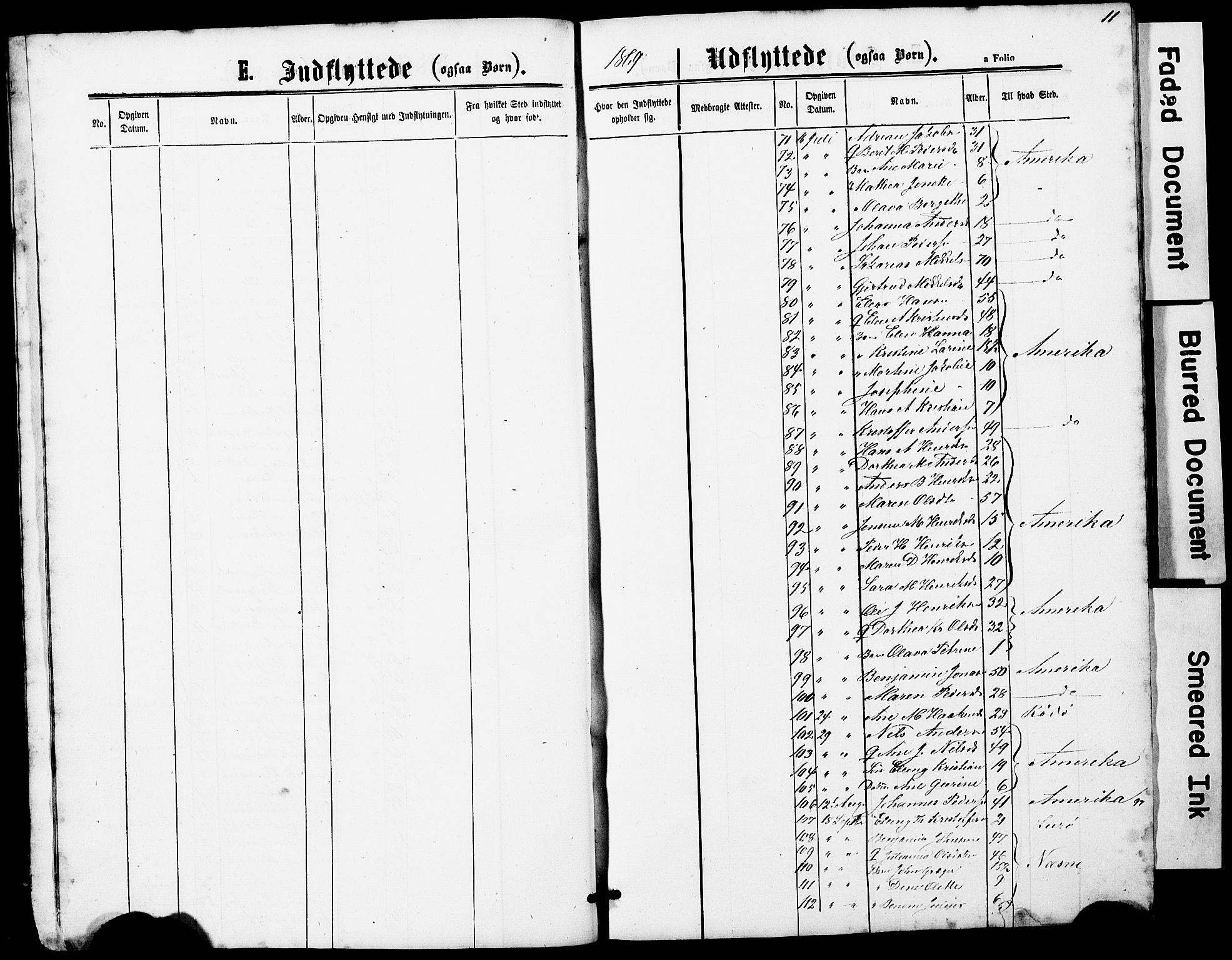 Ministerialprotokoller, klokkerbøker og fødselsregistre - Nordland, AV/SAT-A-1459/827/L0419: Parish register (copy) no. 827C08, 1864-1885, p. 11