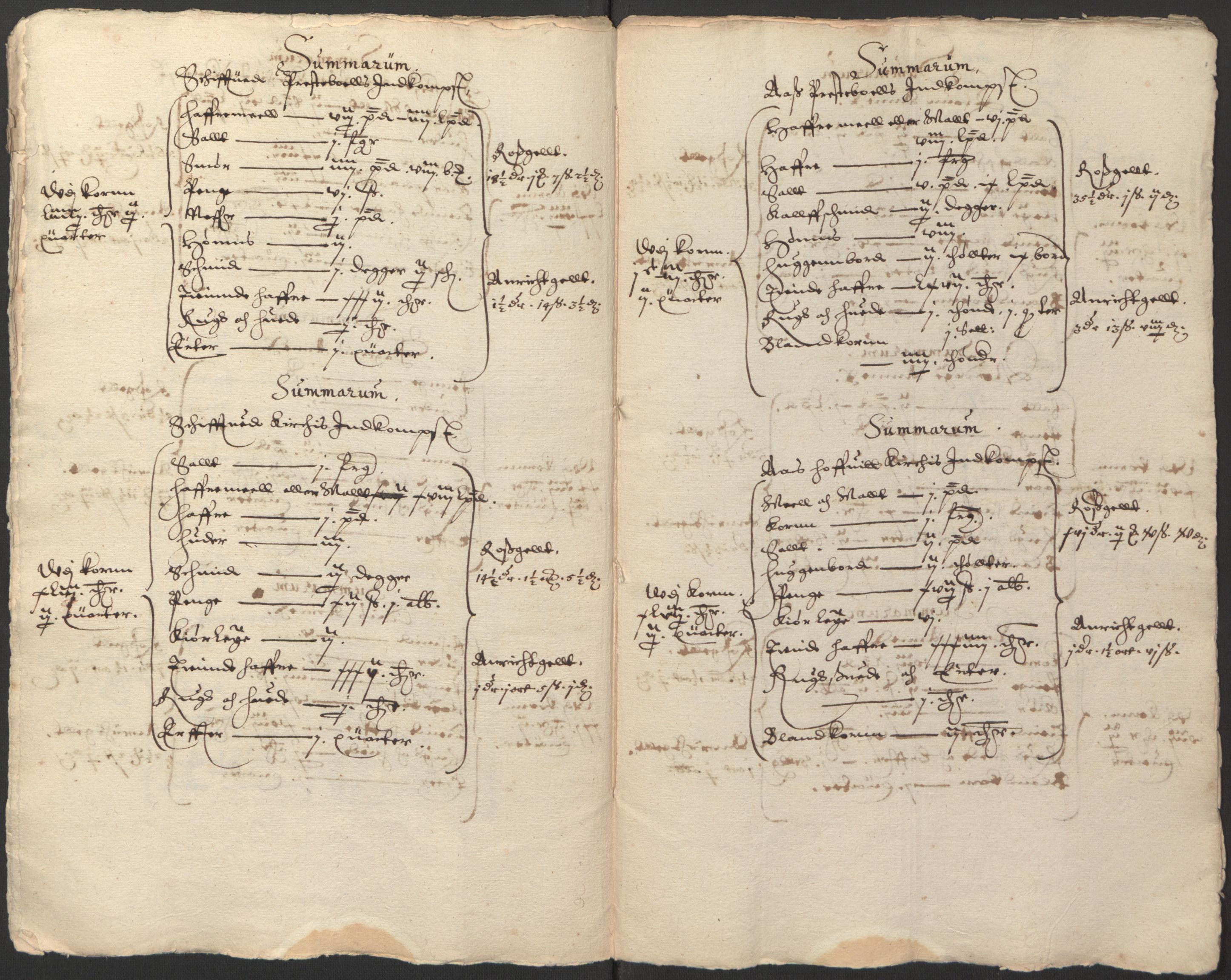 Stattholderembetet 1572-1771, AV/RA-EA-2870/Ek/L0014/0001: Jordebøker til utlikning av rosstjeneste 1624-1626: / Kirke- og prestebolsinntekter i Oslo og Hamar bispedømme, 1625-1626, p. 116