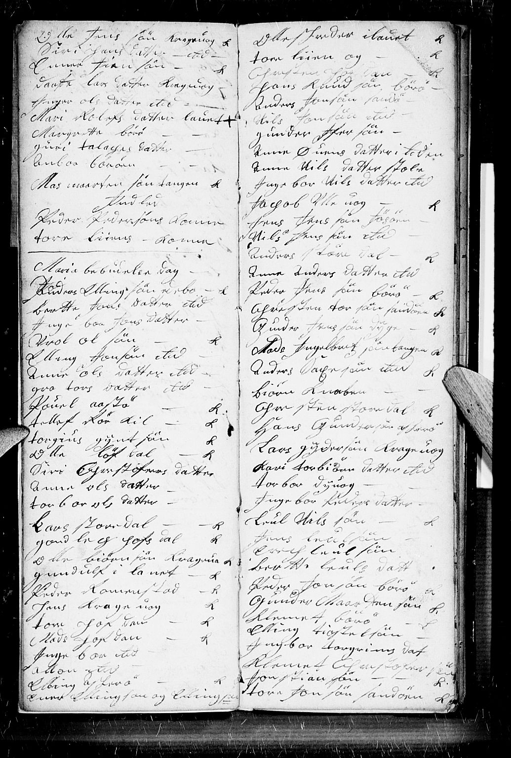 Dypvåg sokneprestkontor, AV/SAK-1111-0007/F/Fb/Fba/L0004: Parish register (copy) no. B 4, 1725-1728, p. 4