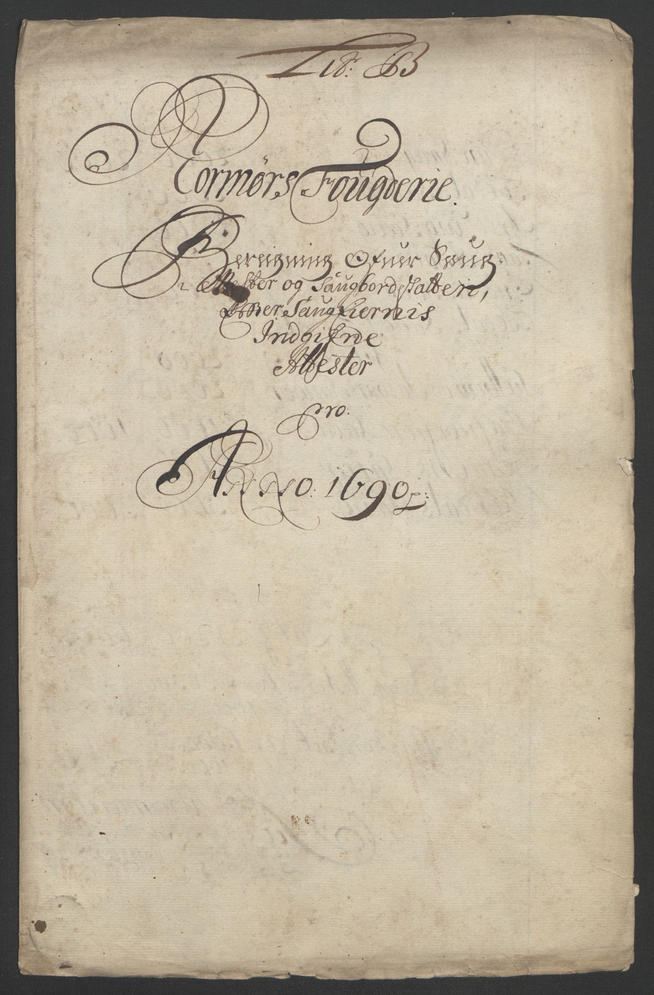 Rentekammeret inntil 1814, Reviderte regnskaper, Fogderegnskap, RA/EA-4092/R56/L3734: Fogderegnskap Nordmøre, 1690-1691, p. 74