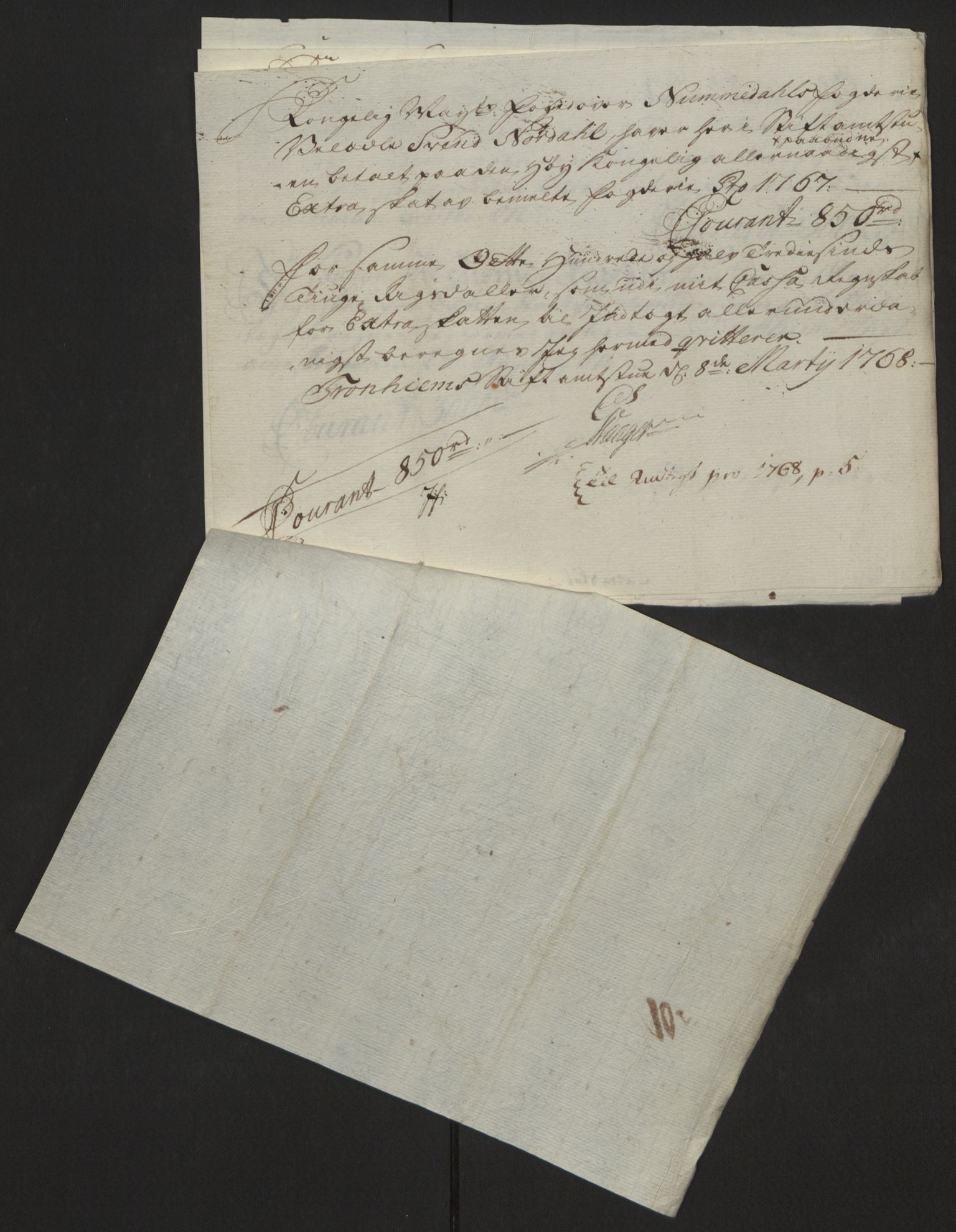 Rentekammeret inntil 1814, Reviderte regnskaper, Fogderegnskap, AV/RA-EA-4092/R64/L4502: Ekstraskatten Namdal, 1762-1772, p. 279