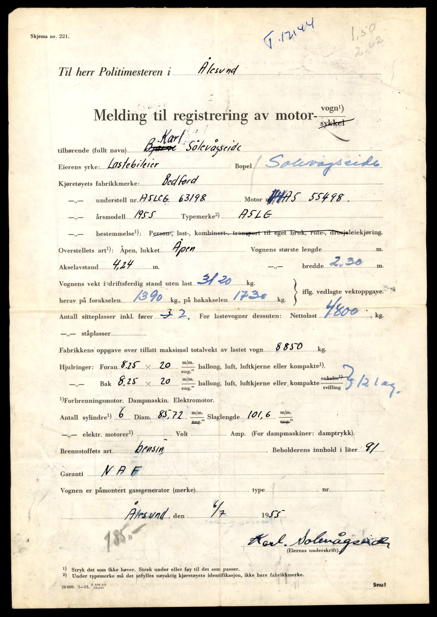 Møre og Romsdal vegkontor - Ålesund trafikkstasjon, AV/SAT-A-4099/F/Fe/L0032: Registreringskort for kjøretøy T 11997 - T 12149, 1927-1998, p. 2983