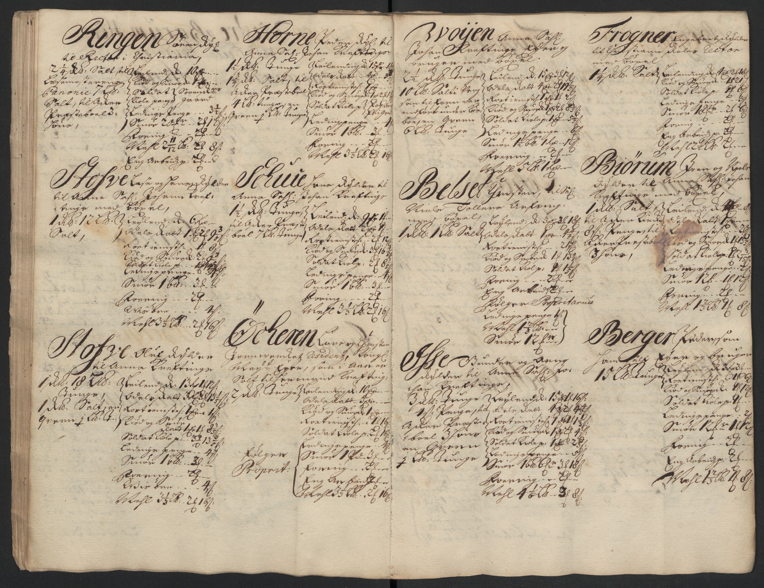 Rentekammeret inntil 1814, Reviderte regnskaper, Fogderegnskap, AV/RA-EA-4092/R10/L0440: Fogderegnskap Aker og Follo, 1696-1697, p. 287