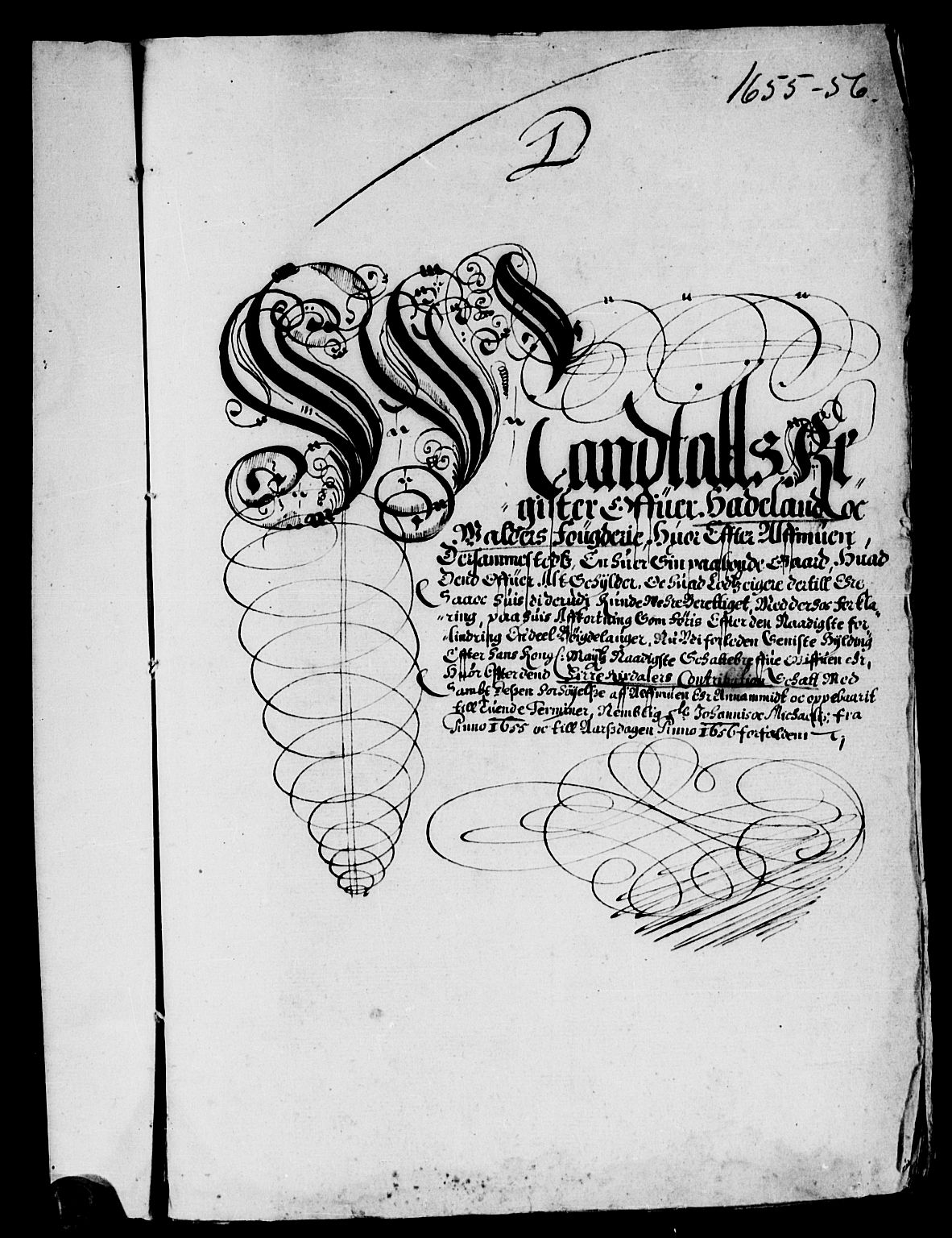 Rentekammeret inntil 1814, Reviderte regnskaper, Lensregnskaper, RA/EA-5023/R/Rb/Rba/L0228: Akershus len, 1655