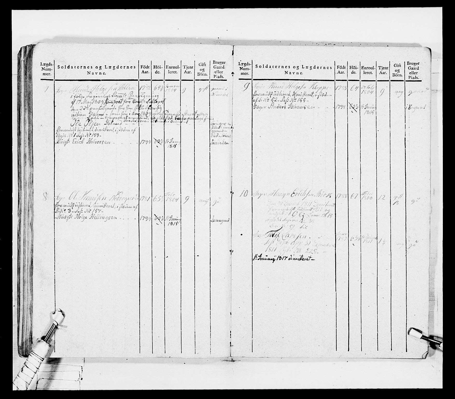 Generalitets- og kommissariatskollegiet, Det kongelige norske kommissariatskollegium, AV/RA-EA-5420/E/Eh/L0036a: Nordafjelske gevorbne infanteriregiment, 1813, p. 462