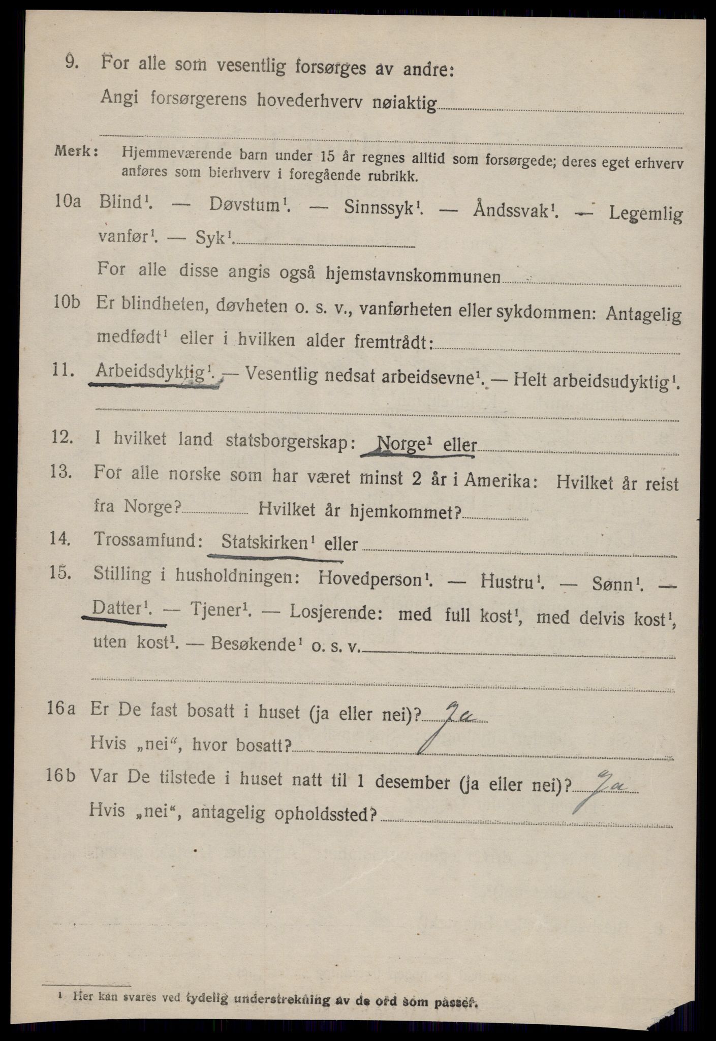 SAT, 1920 census for Bremsnes, 1920, p. 7832