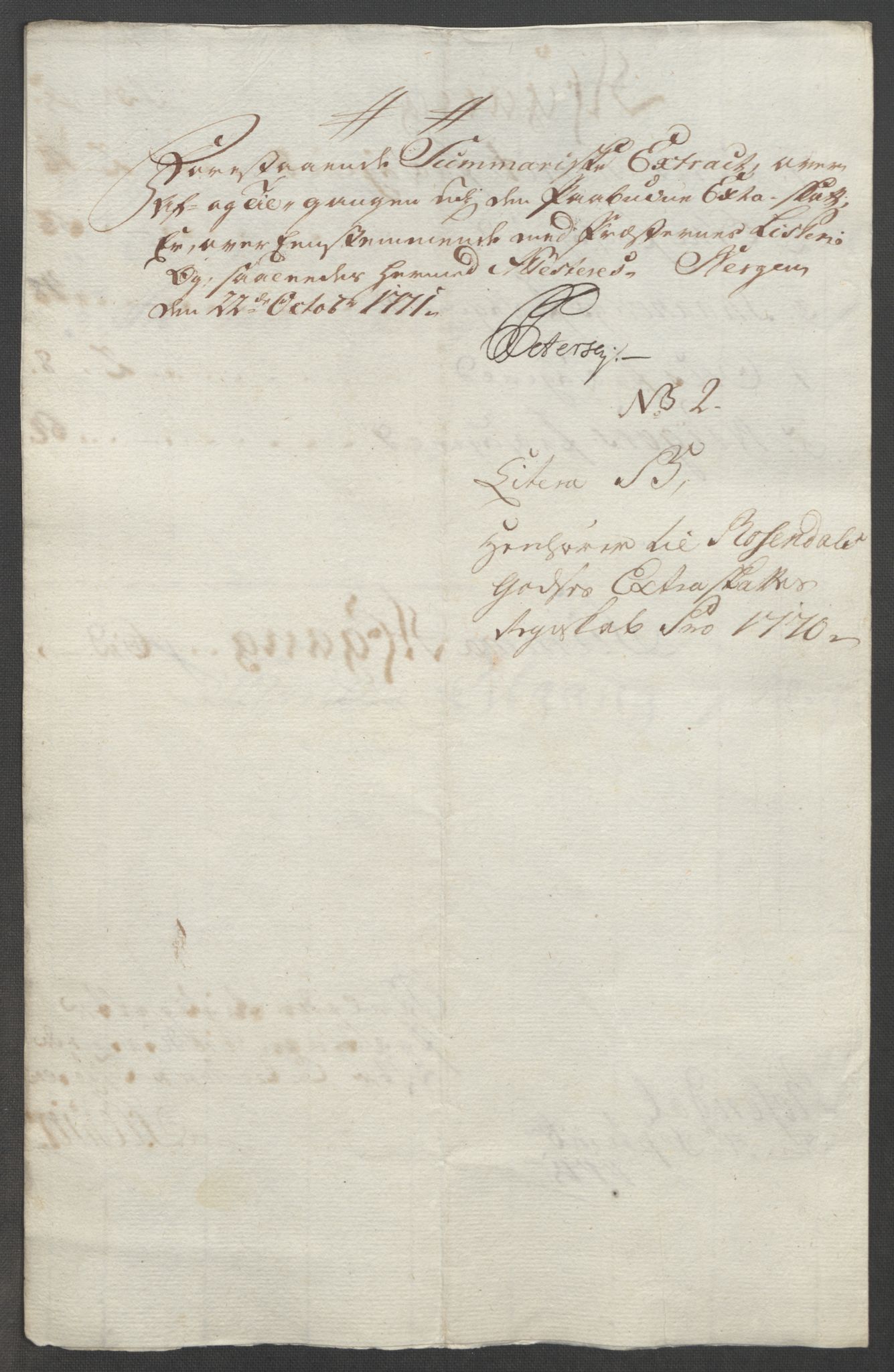 Rentekammeret inntil 1814, Reviderte regnskaper, Fogderegnskap, AV/RA-EA-4092/R49/L3157: Ekstraskatten Rosendal Baroni, 1762-1772, p. 294