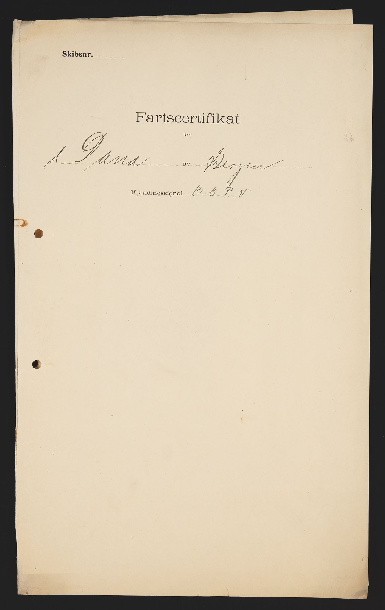 Sjøfartsdirektoratet med forløpere, skipsmapper slettede skip, AV/RA-S-4998/F/Fa/L0232: --, 1882-1935, p. 21