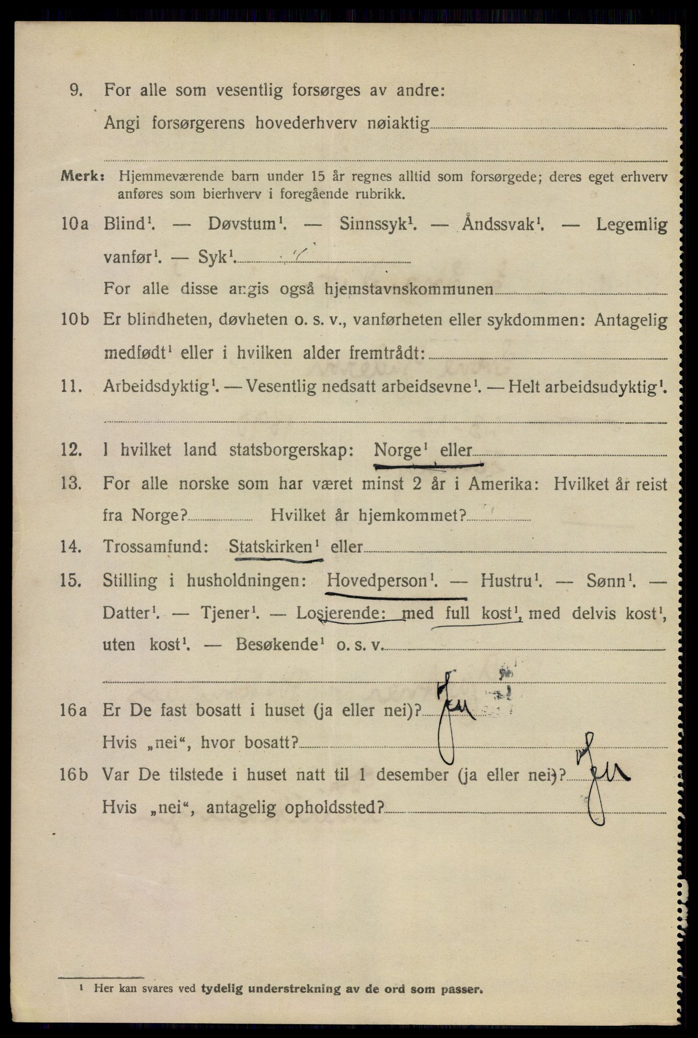 SAO, 1920 census for Kristiania, 1920, p. 364650