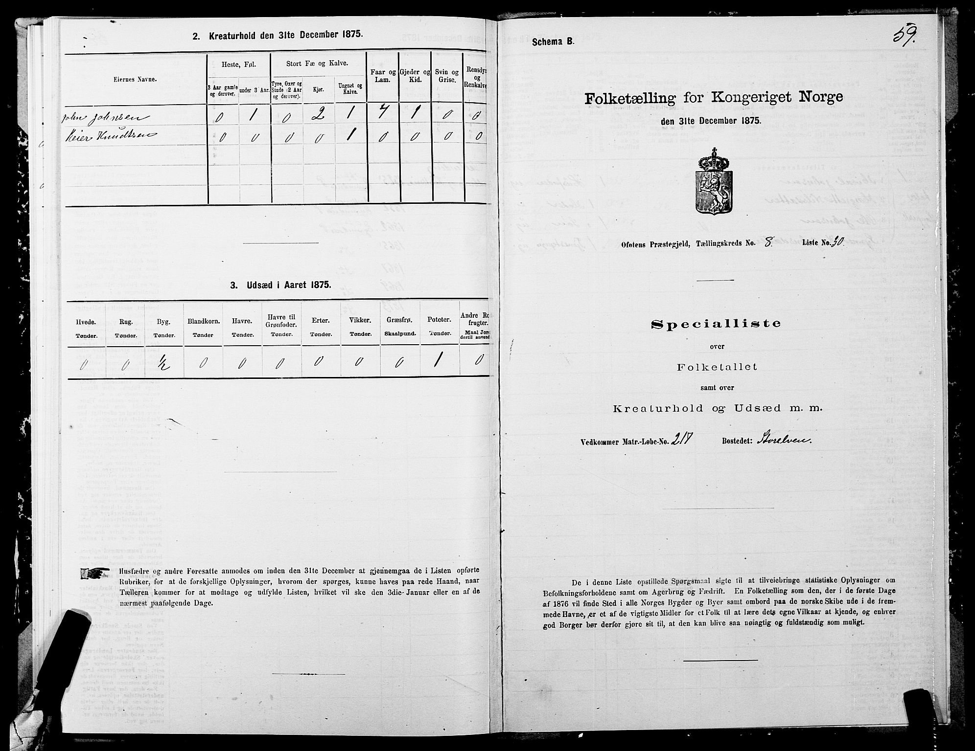 SATØ, 1875 census for 1914P Trondenes, 1875, p. 8059
