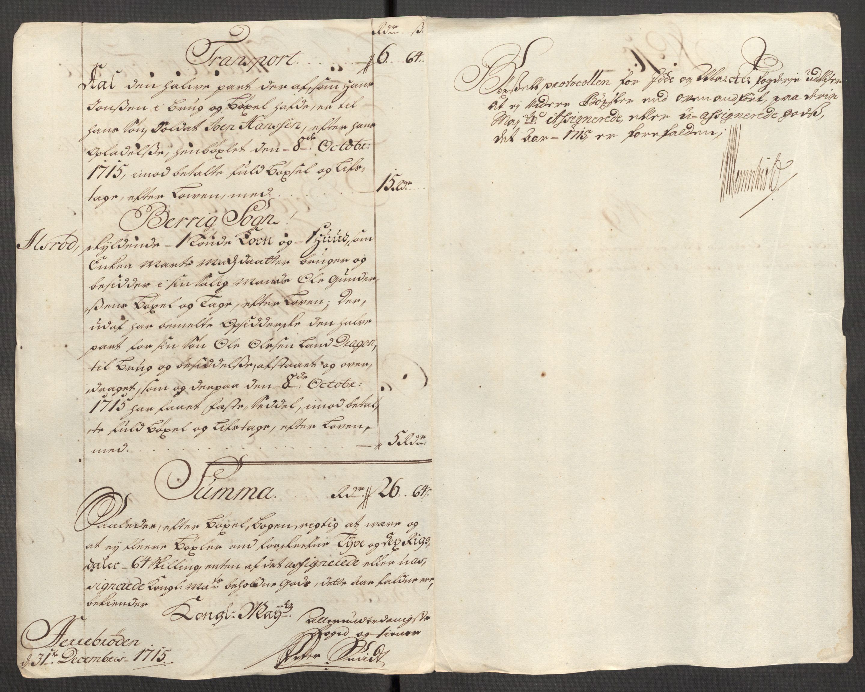 Rentekammeret inntil 1814, Reviderte regnskaper, Fogderegnskap, AV/RA-EA-4092/R01/L0023: Fogderegnskap Idd og Marker, 1715-1716, p. 114