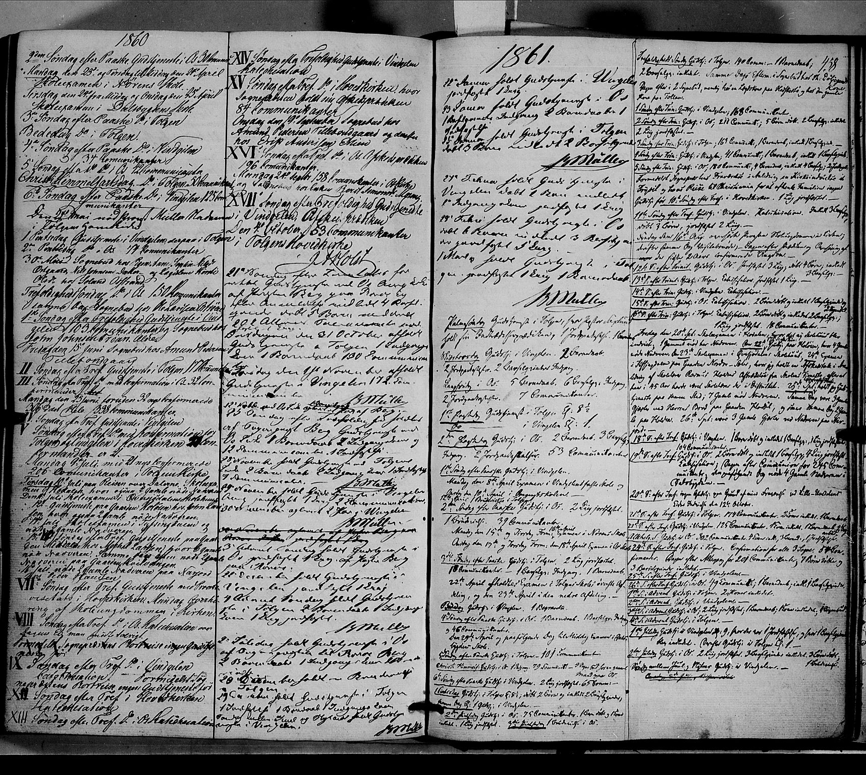 Tolga prestekontor, SAH/PREST-062/K/L0006: Parish register (official) no. 6, 1852-1876, p. 458