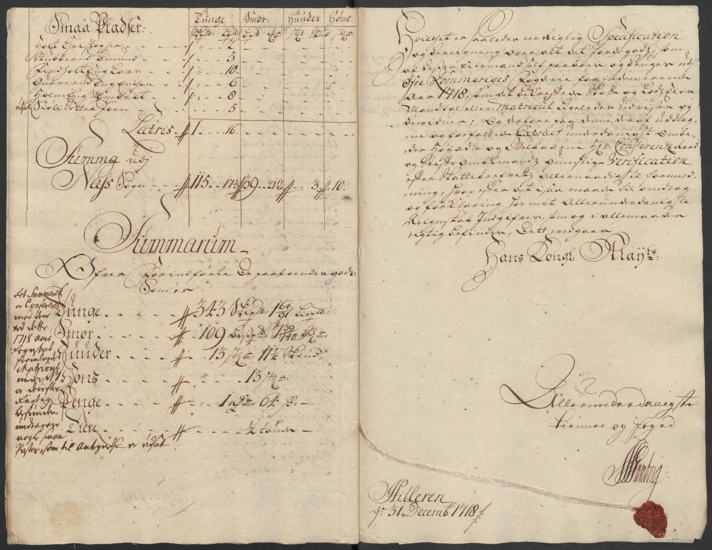 Rentekammeret inntil 1814, Reviderte regnskaper, Fogderegnskap, RA/EA-4092/R12/L0727: Fogderegnskap Øvre Romerike, 1718, p. 124