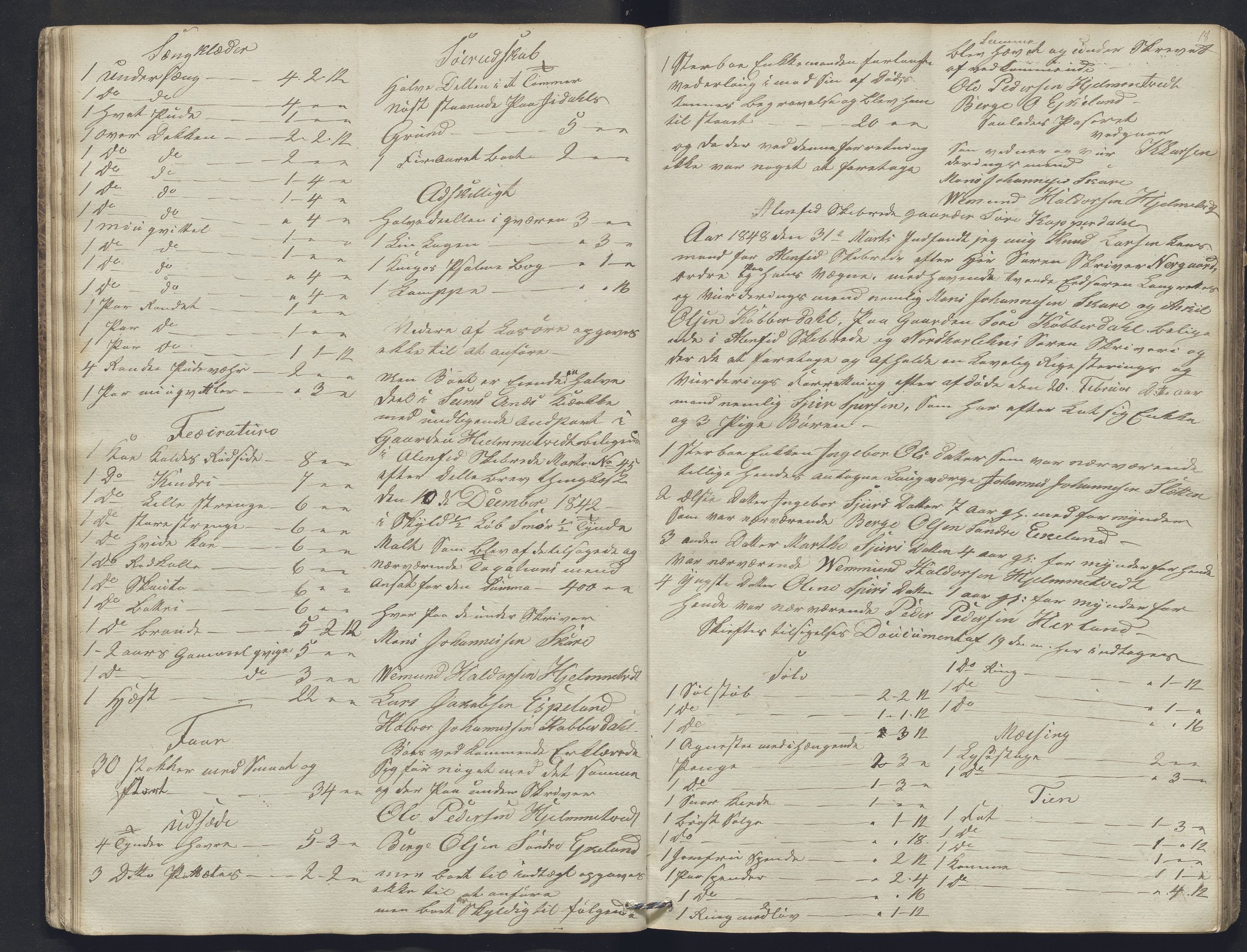 Nordhordland sorenskrivar, AV/SAB-A-2901/1/H/Hb/L0003: Registreringsprotokollar, 1846-1852, p. 18