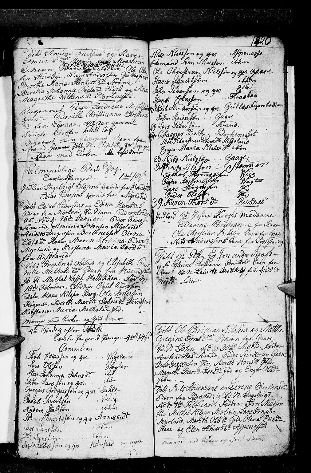 Kvæfjord sokneprestkontor, AV/SATØ-S-1323/G/Ga/Gab/L0001klokker: Parish register (copy) no. 1, 1806-1824