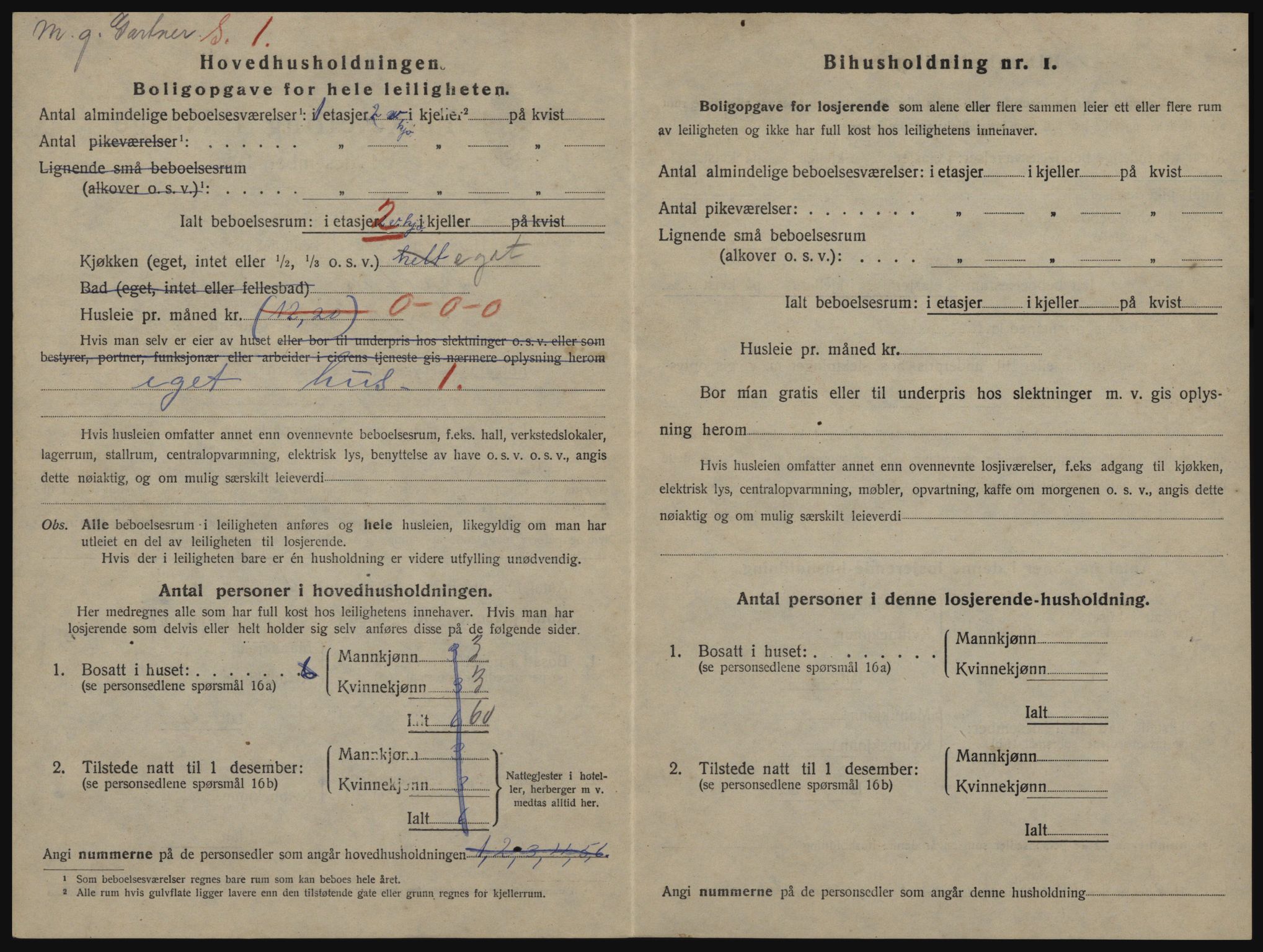 SAO, 1920 census for Drøbak, 1920, p. 952