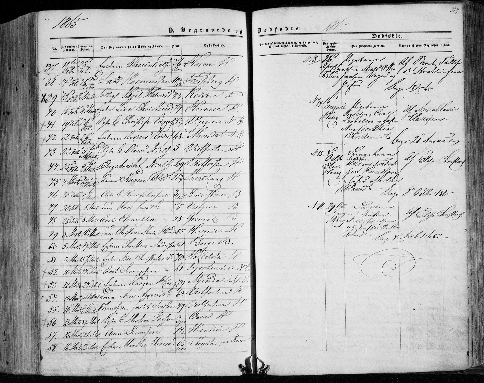 Eiker kirkebøker, AV/SAKO-A-4/F/Fa/L0016: Parish register (official) no. I 16, 1860-1868, p. 559