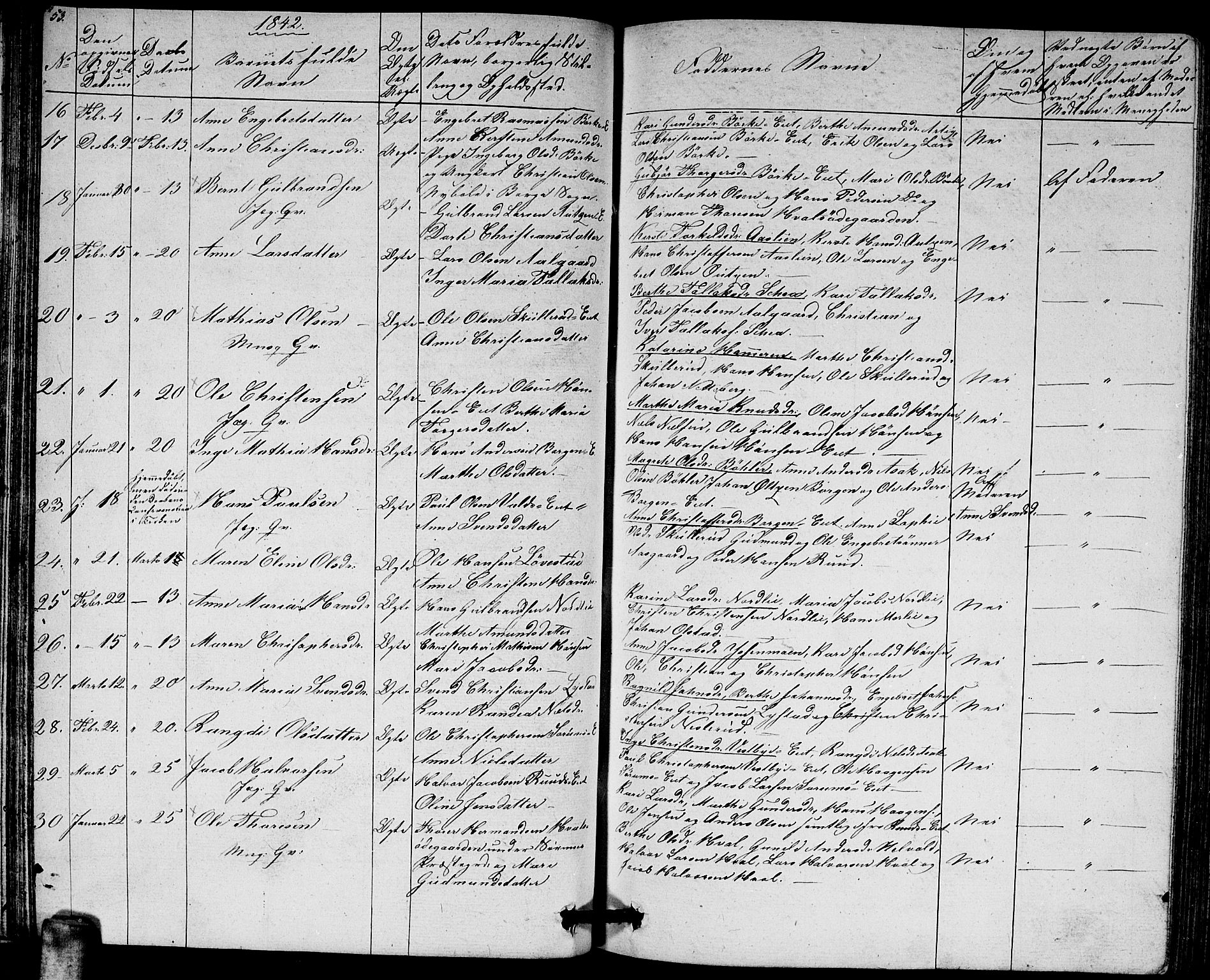 Sørum prestekontor Kirkebøker, AV/SAO-A-10303/G/Ga/L0002: Parish register (copy) no. I 2, 1829-1845, p. 53