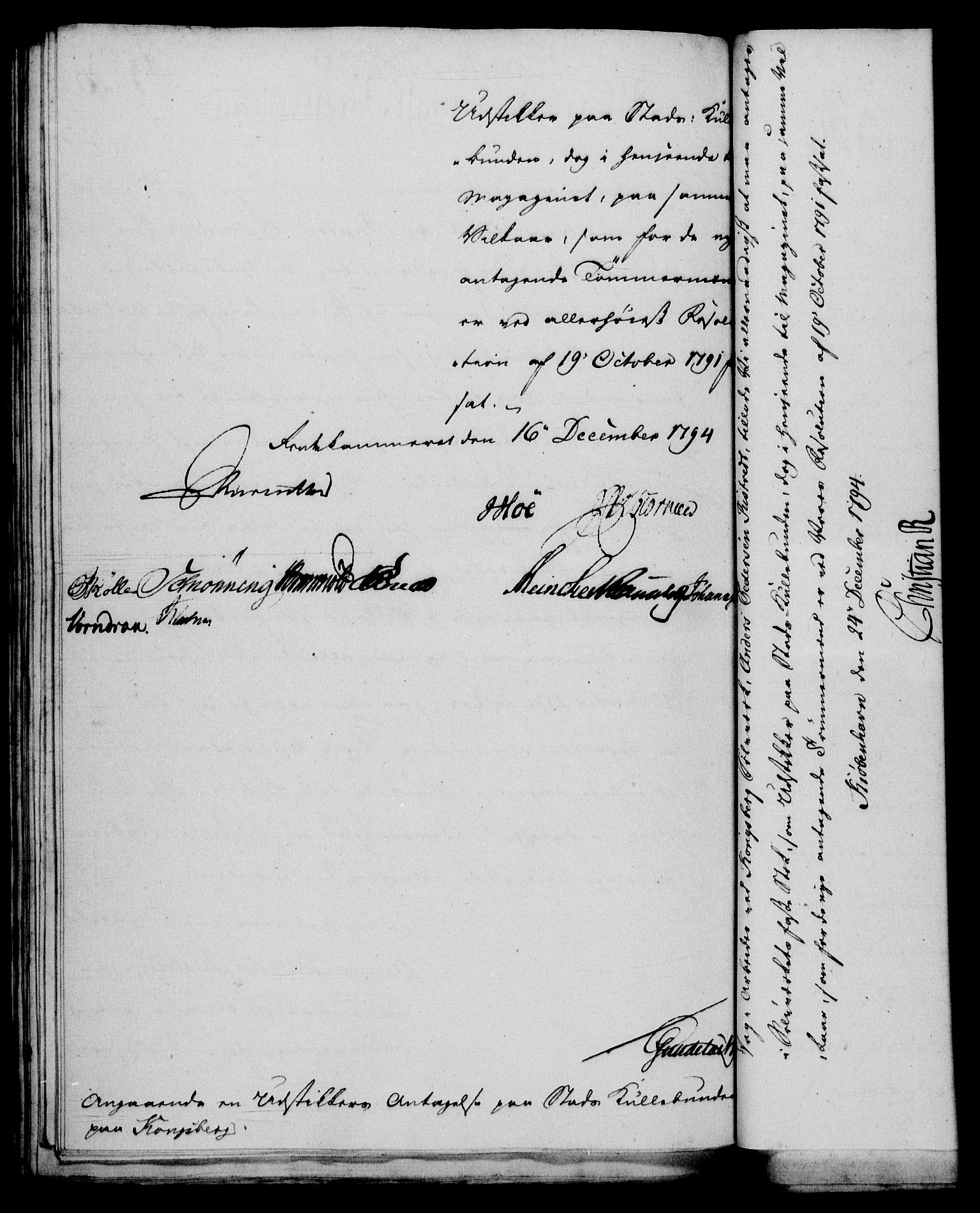 Rentekammeret, Renteskriverkontorene, AV/RA-EA-3115/M/Mf/Mfb/L0002: Relasjons- og resolusjonsprotokoll med register (merket RK 54.8), 1793-1795
