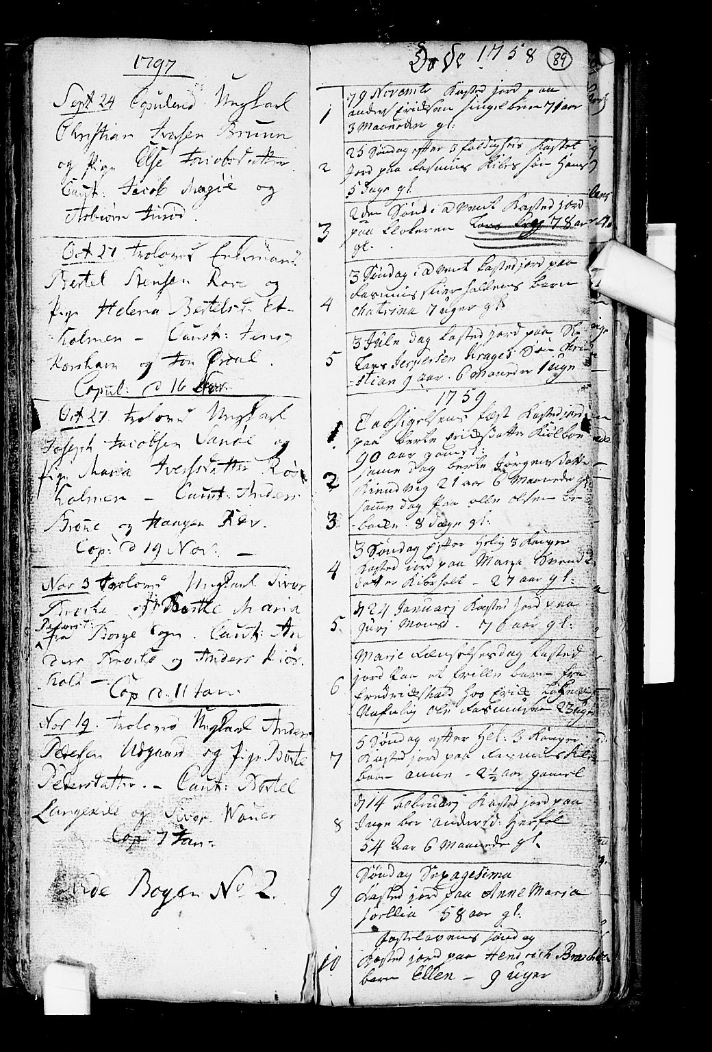 Hvaler prestekontor Kirkebøker, AV/SAO-A-2001/F/Fa/L0003: Parish register (official) no. I 3, 1758-1796, p. 89