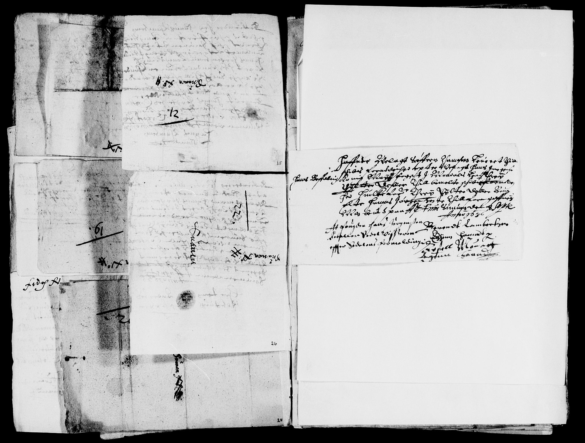 Rentekammeret inntil 1814, Reviderte regnskaper, Lensregnskaper, AV/RA-EA-5023/R/Rb/Rbq/L0025: Nedenes len. Mandals len. Råbyggelag., 1636-1637