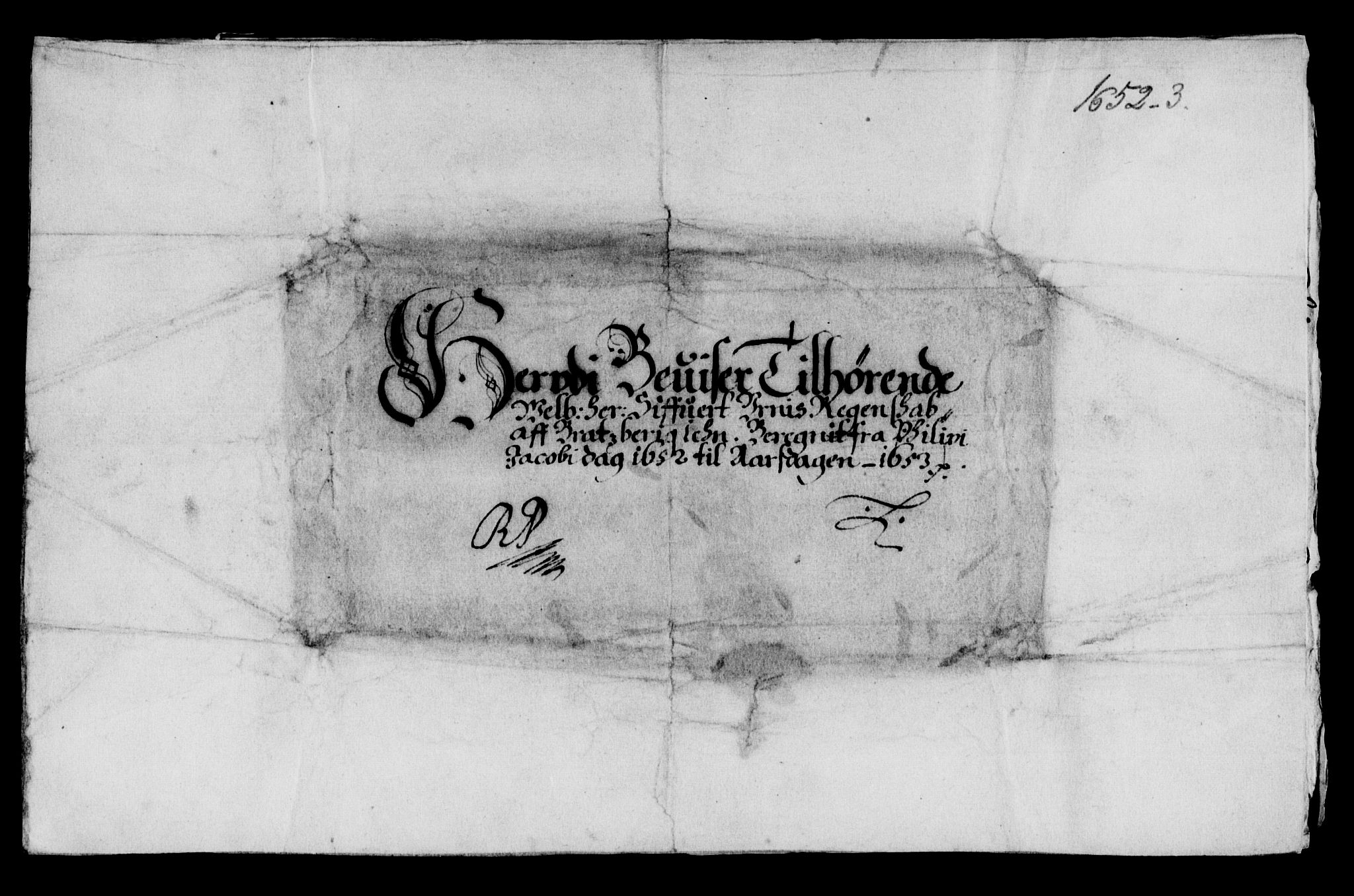 Rentekammeret inntil 1814, Reviderte regnskaper, Lensregnskaper, AV/RA-EA-5023/R/Rb/Rbp/L0038: Bratsberg len, 1651-1653