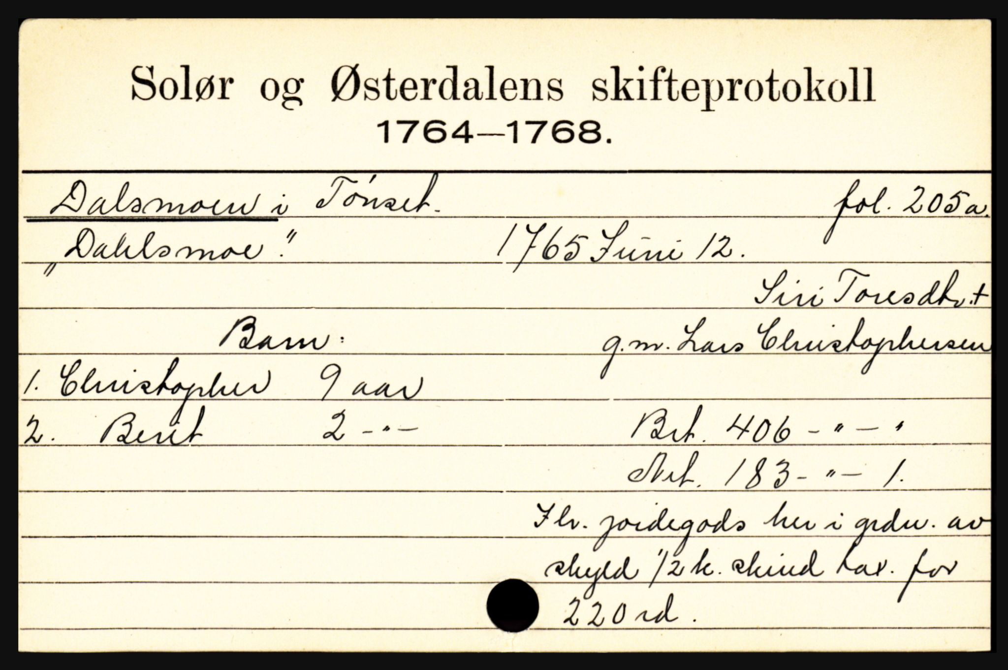 Solør og Østerdalen sorenskriveri, AV/SAH-TING-024/J, 1716-1774, p. 907