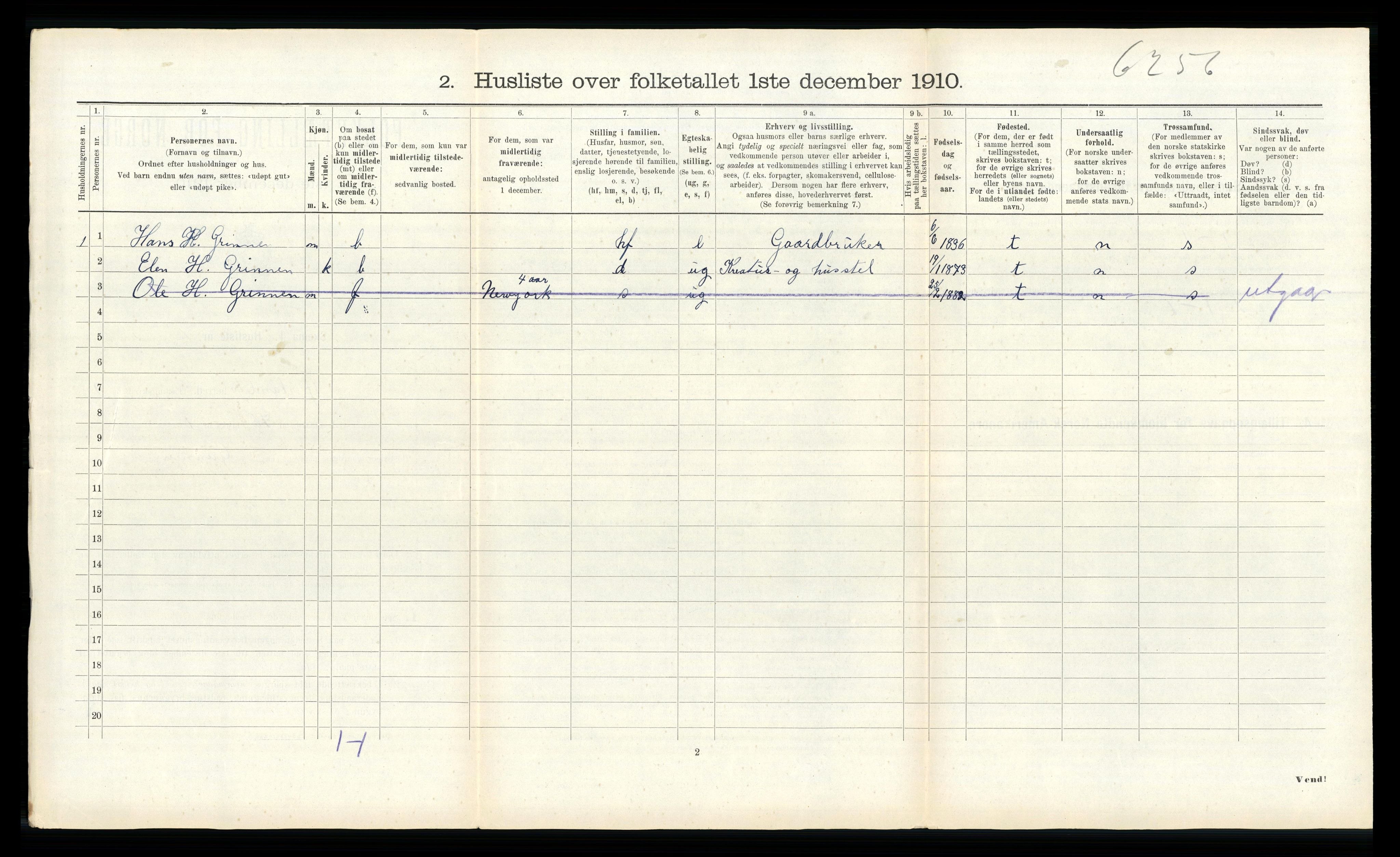 RA, 1910 census for Ørland, 1910, p. 894