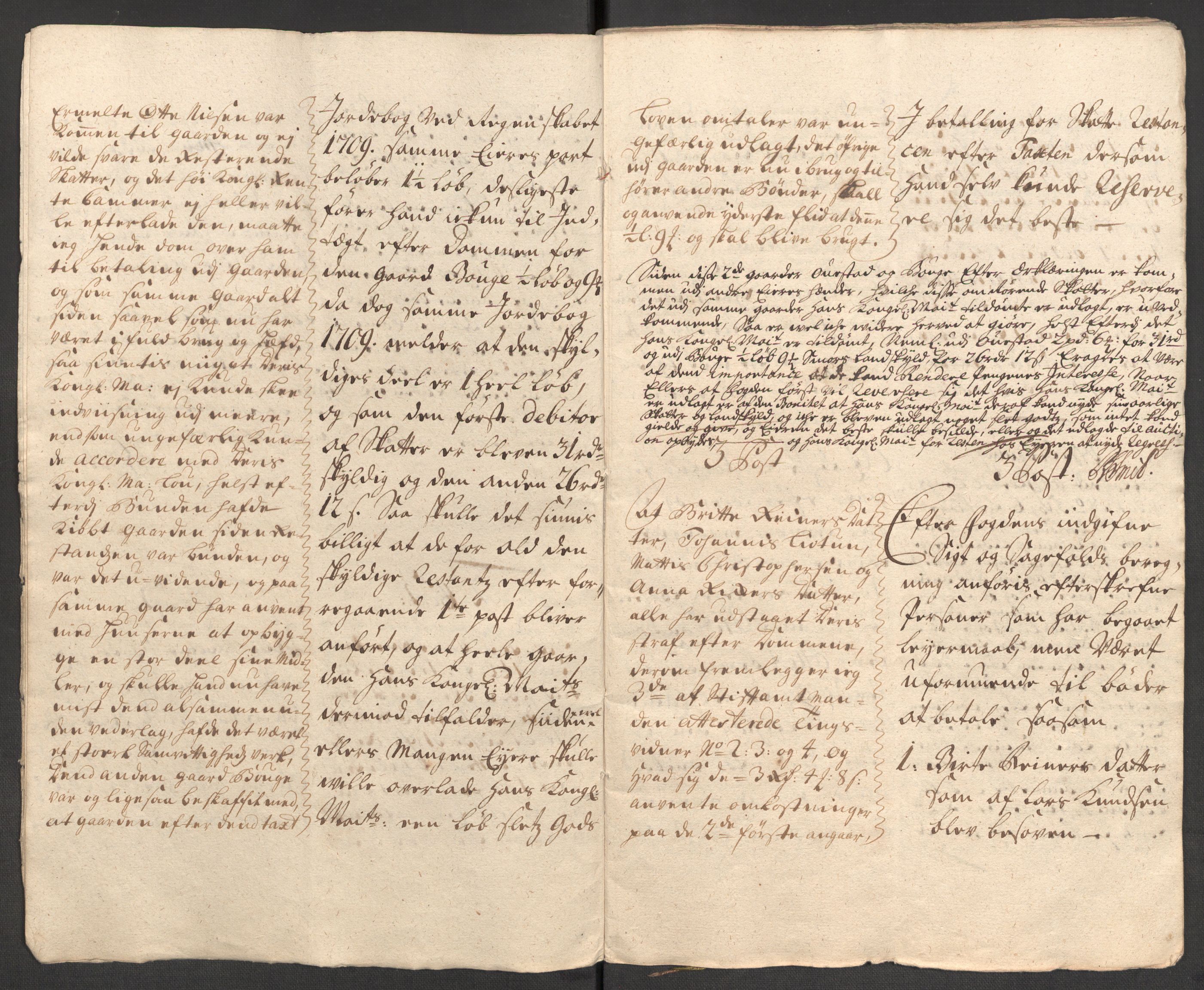 Rentekammeret inntil 1814, Reviderte regnskaper, Fogderegnskap, AV/RA-EA-4092/R48/L2987: Fogderegnskap Sunnhordland og Hardanger, 1711, p. 374