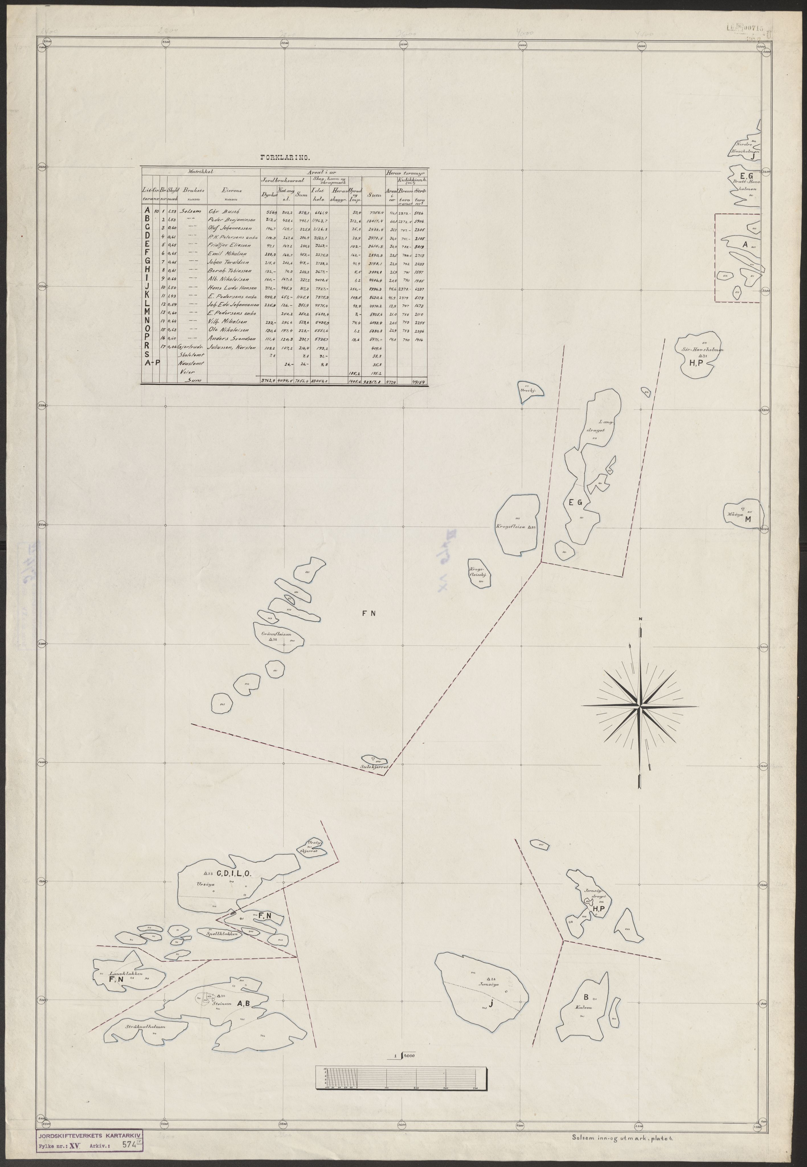 Jordskifteverkets kartarkiv, AV/RA-S-3929/T, 1859-1988, p. 743