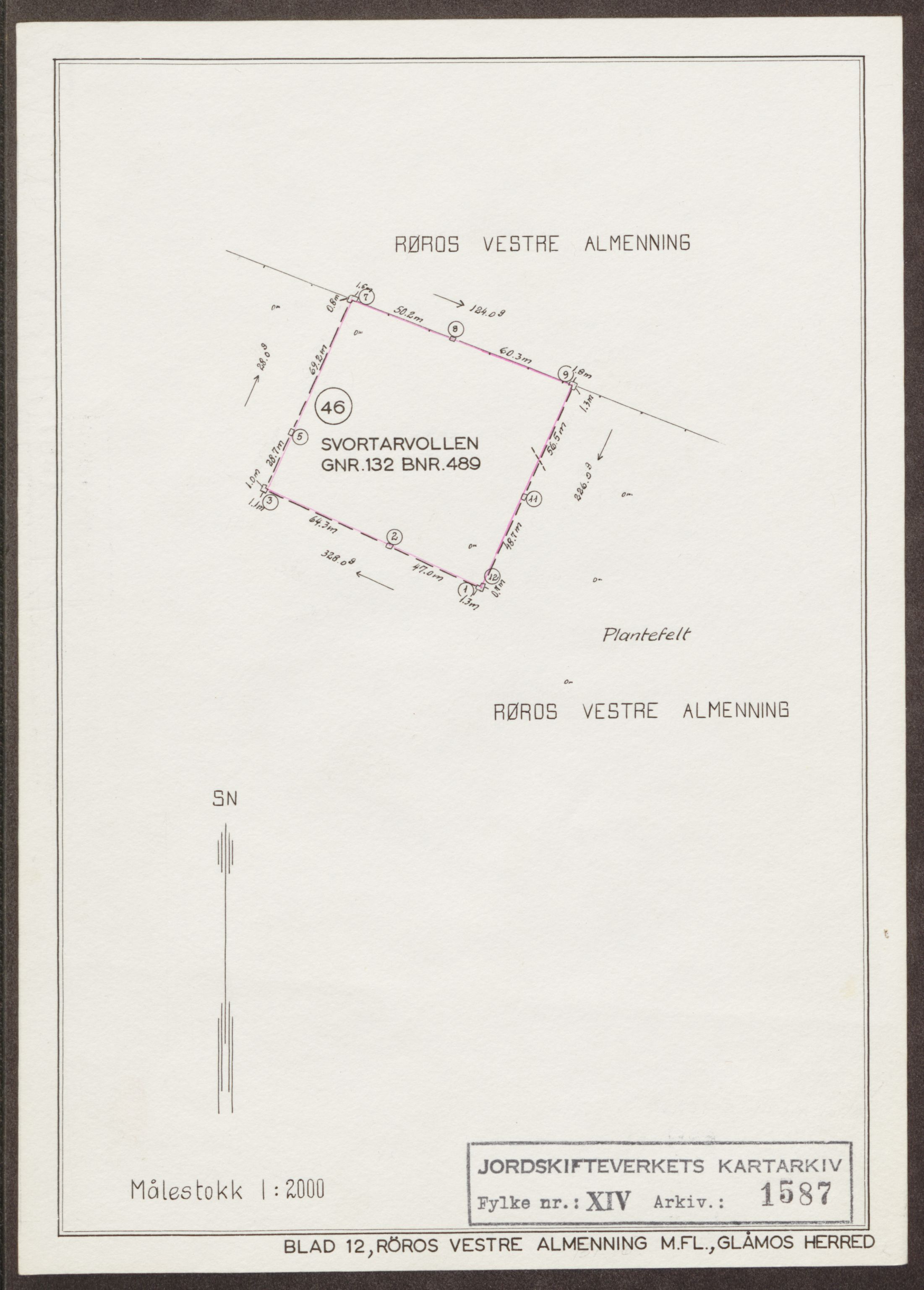 Jordskifteverkets kartarkiv, RA/S-3929/T, 1859-1988, p. 2428