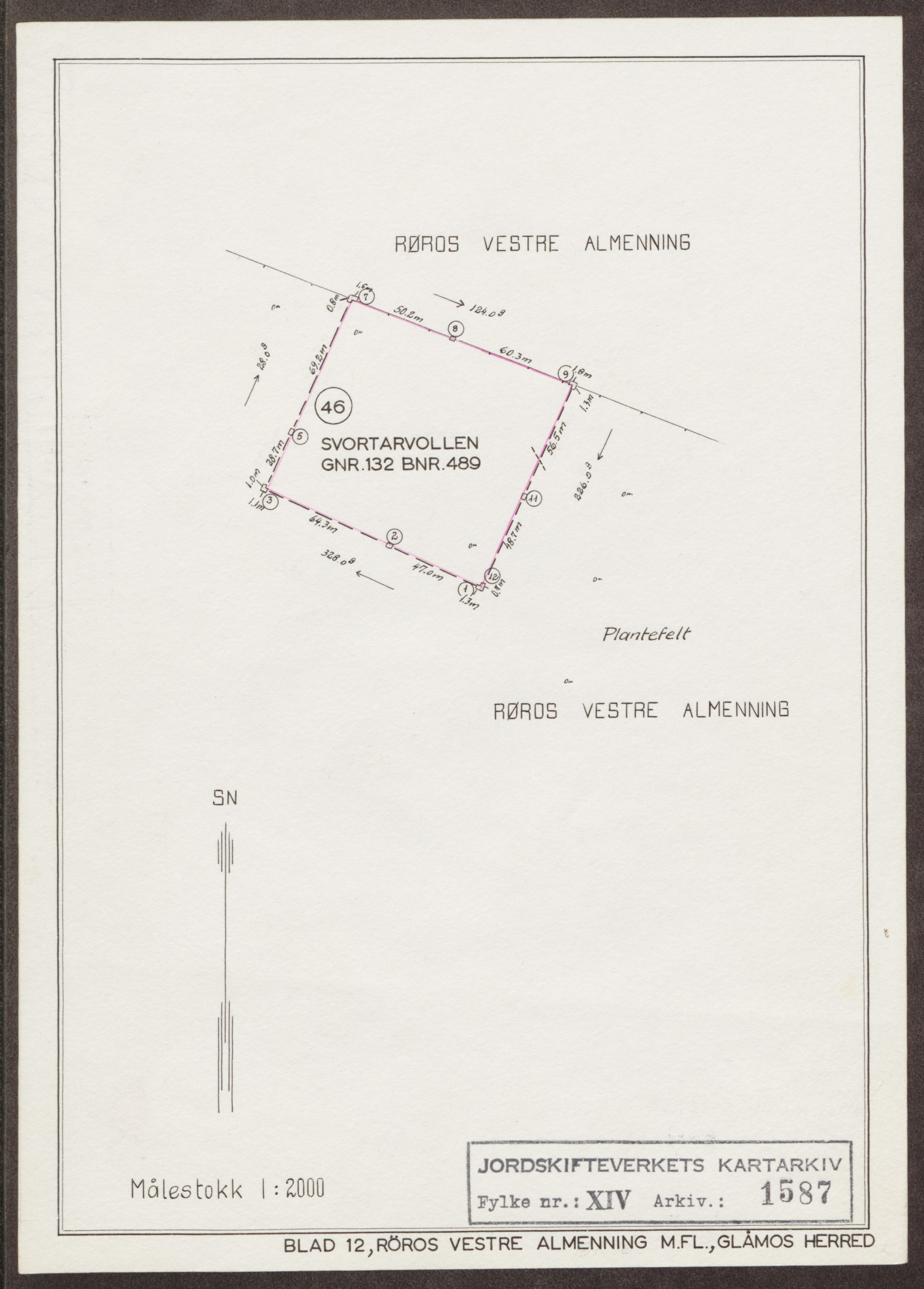 Jordskifteverkets kartarkiv, AV/RA-S-3929/T, 1859-1988, p. 2428