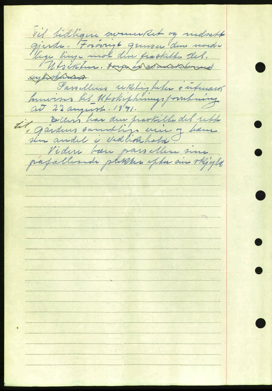 Nordre Sunnmøre sorenskriveri, AV/SAT-A-0006/1/2/2C/2Ca: Mortgage book no. A20a, 1945-1945, Diary no: : 950/1945