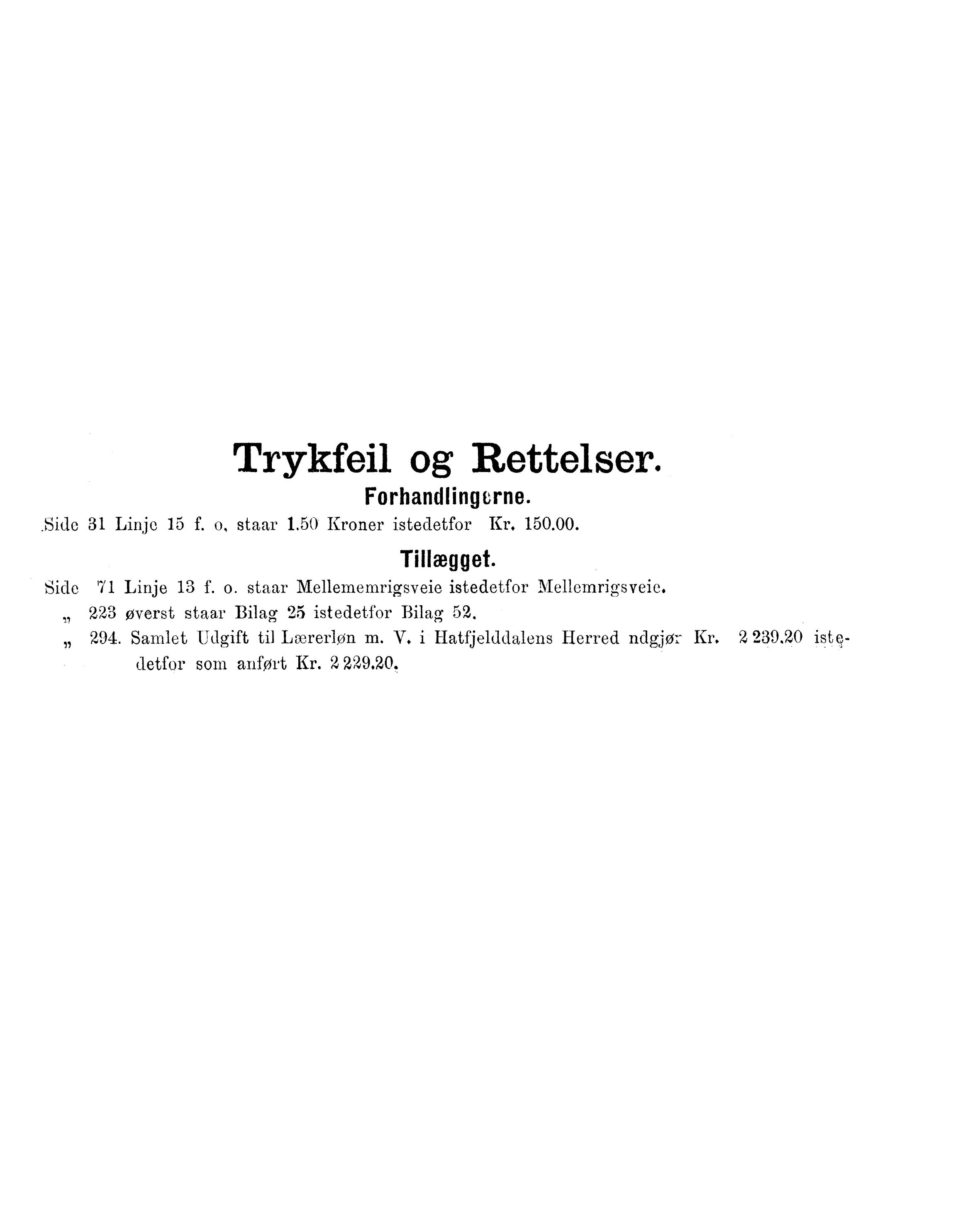 Nordland Fylkeskommune. Fylkestinget, AIN/NFK-17/176/A/Ac/L0017: Fylkestingsforhandlinger 1894, 1894