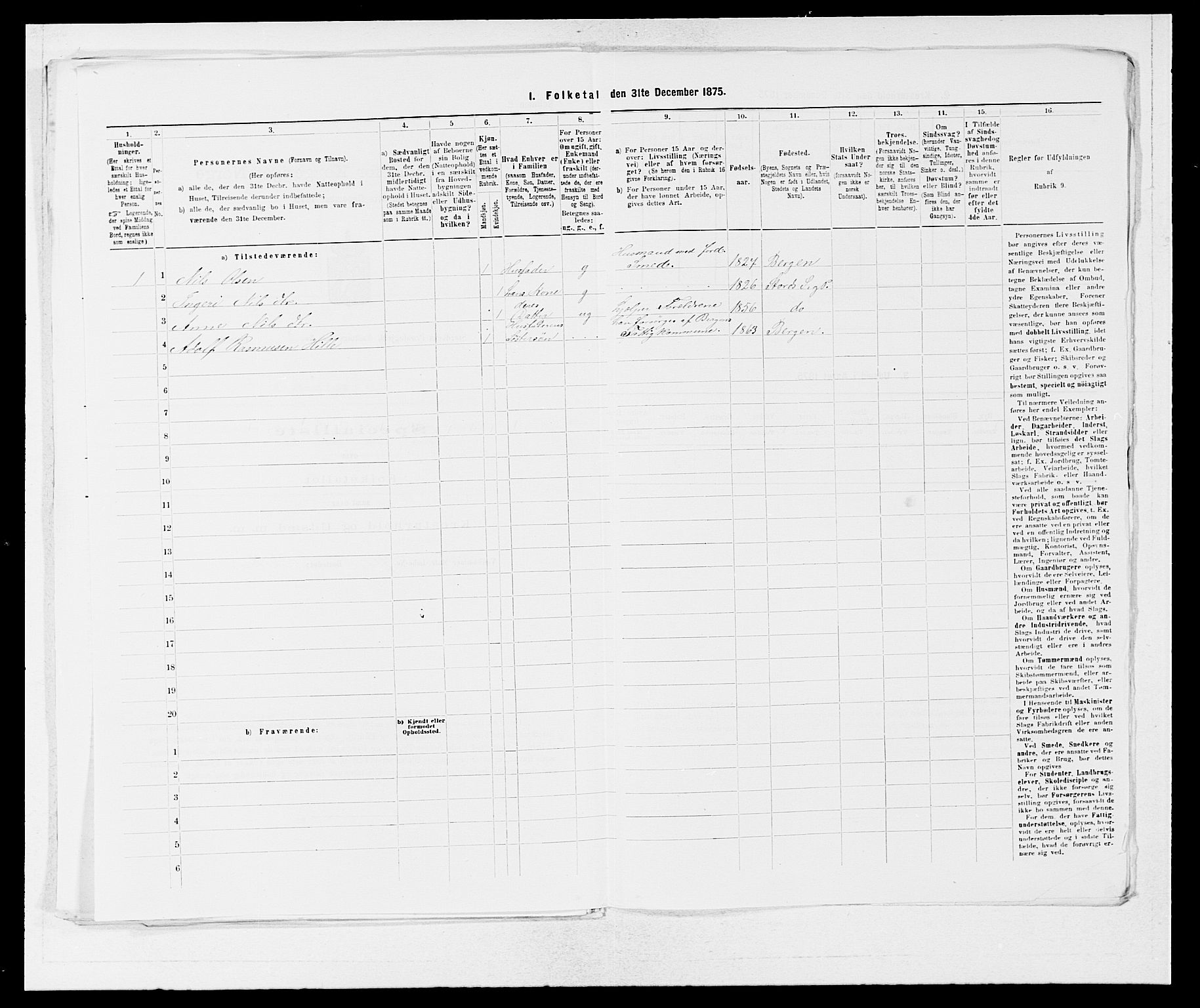 SAB, 1875 census for 1221P Stord, 1875, p. 250